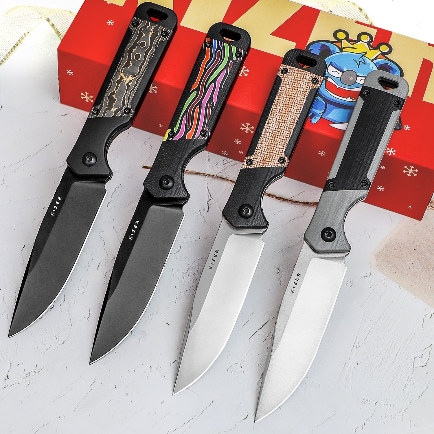 Militaw® | S35VN | Aluminium+Fat Carbon | KizerB™ 1067A1
