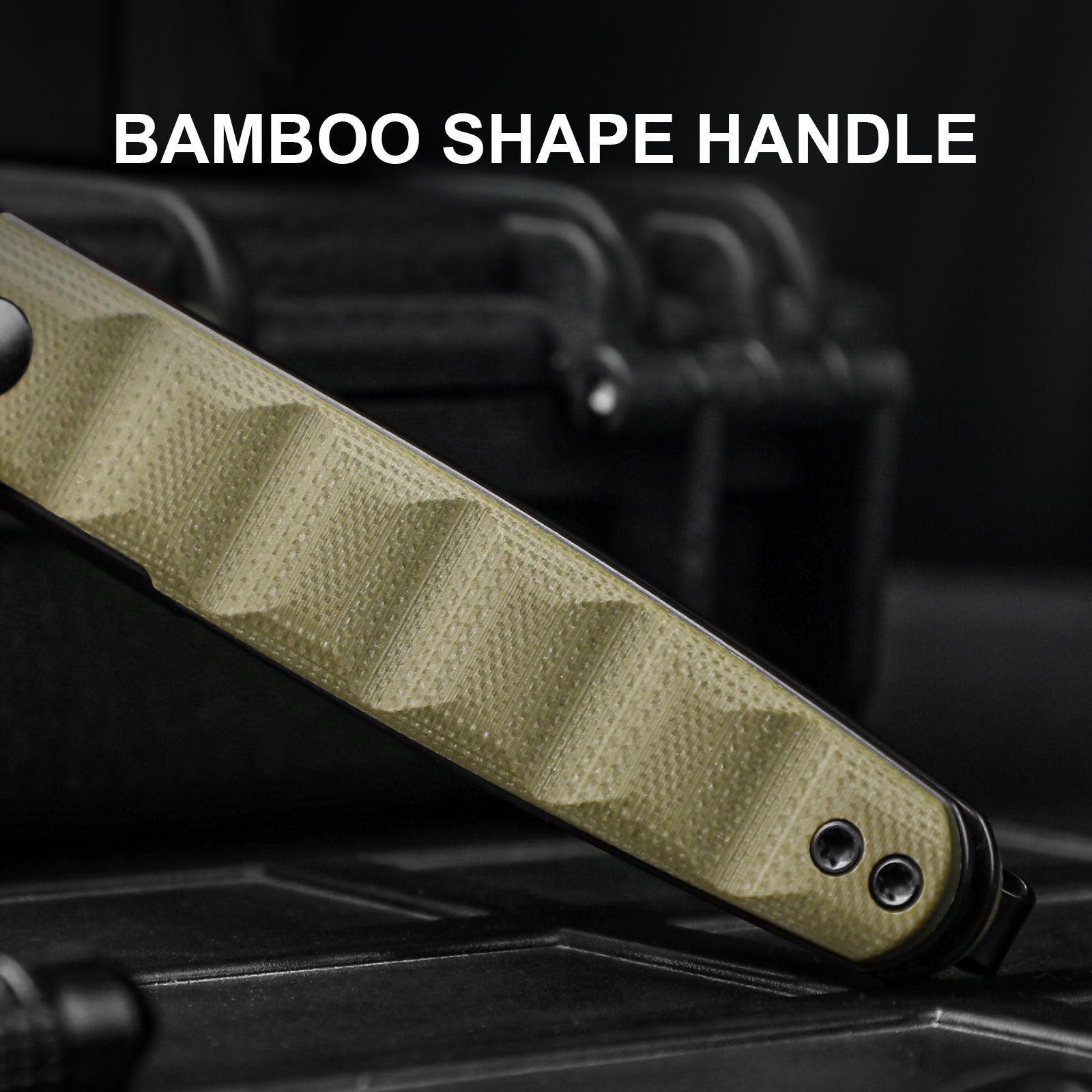 Bamboo | Nitro-V | G10(Olive Green) | KizerV™ 3722A2