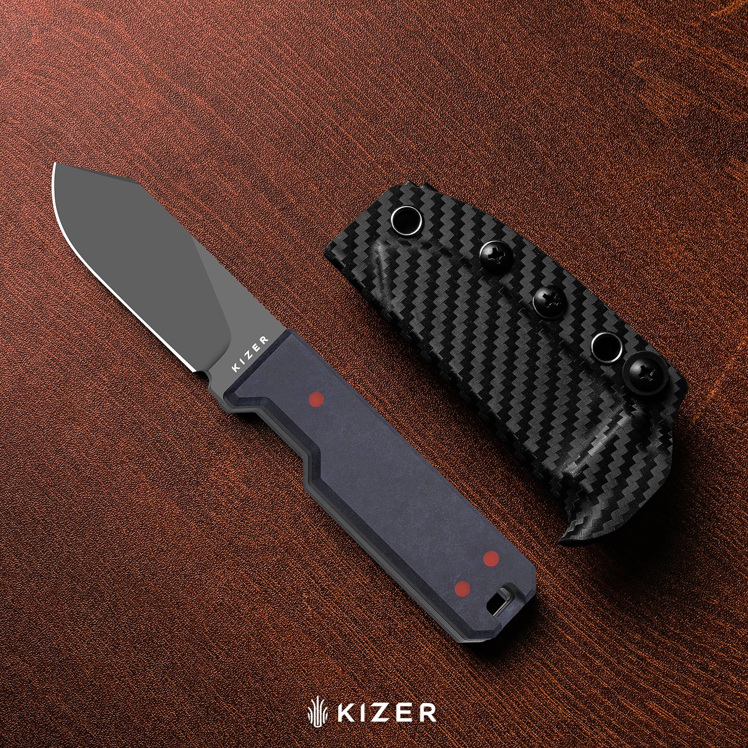 Abrams | Jordan Scolman's Design | Richlite & Carbon Waves | Spey Point | CPM 3V | KizerB™ 1133A1
