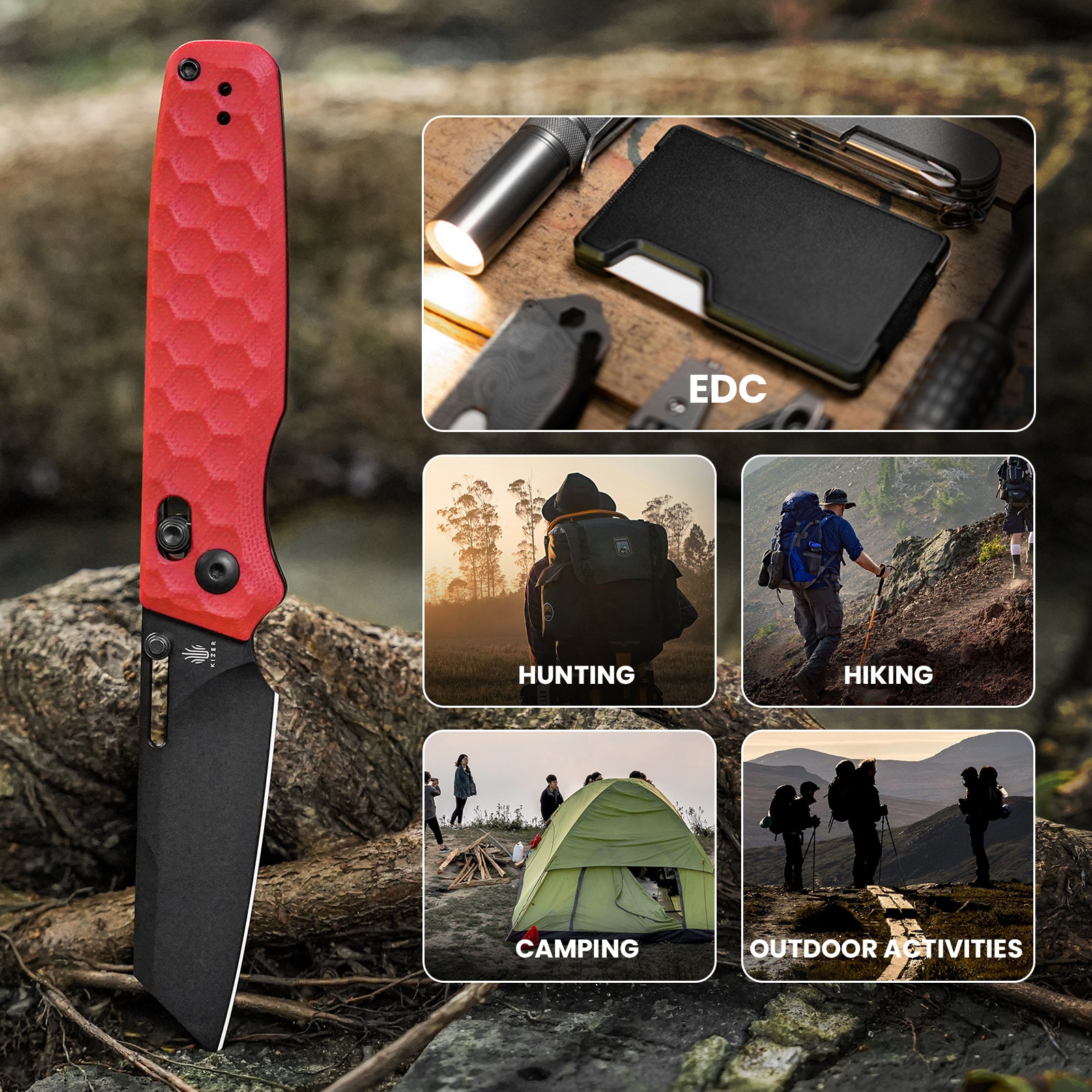 Task | Nitro-V | Red G10 . 3.04 " Black | KizerV™ 3641A2
