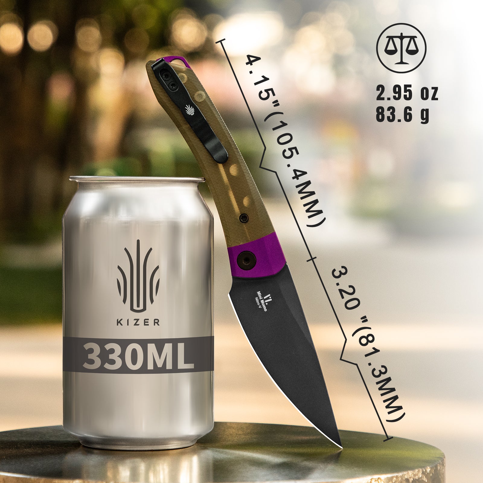 Mini Momo | Nitro-V | Aluminum(Purple)+PEI | KizerV™ 3663A1