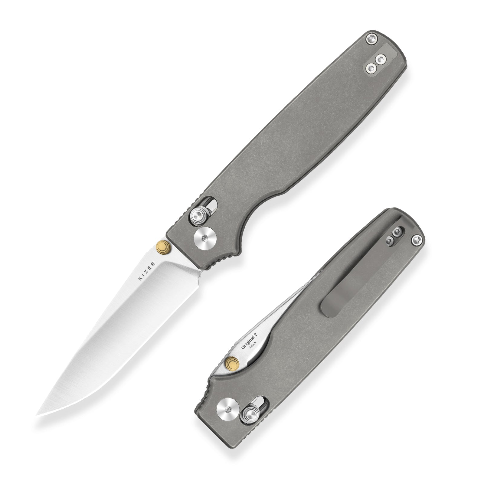 Original 2 | S45VN | Titanium | KizerB™ 3605.2MA1