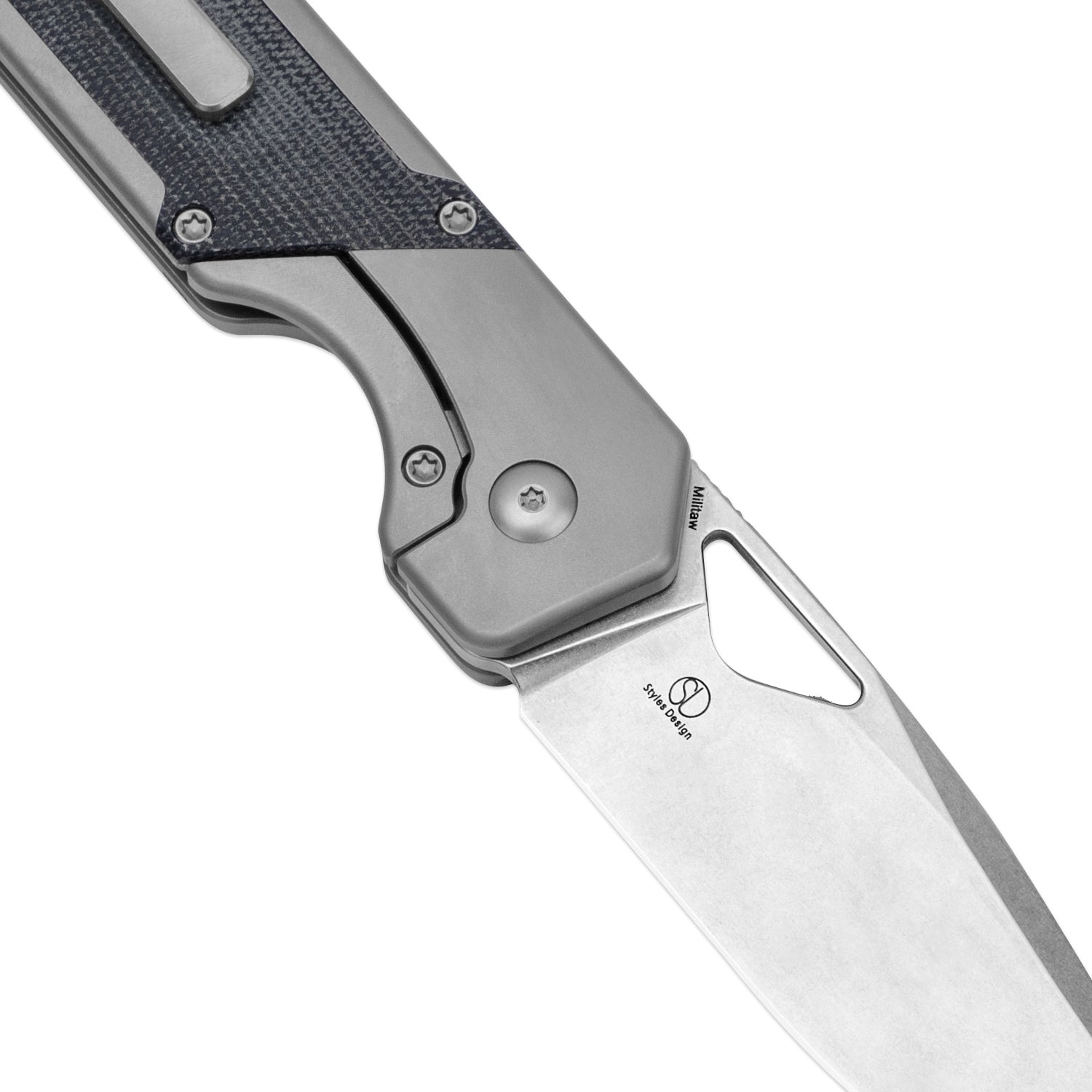 Militaw® | S35VN | Titanium+Micarta | KizerB™ 3634A1