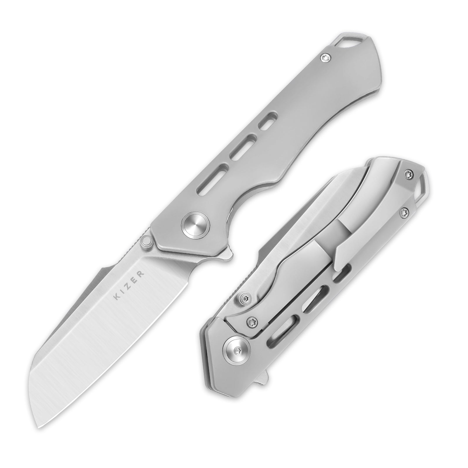 Crest | S35VN | Titanium | KizerB™ 3714A1