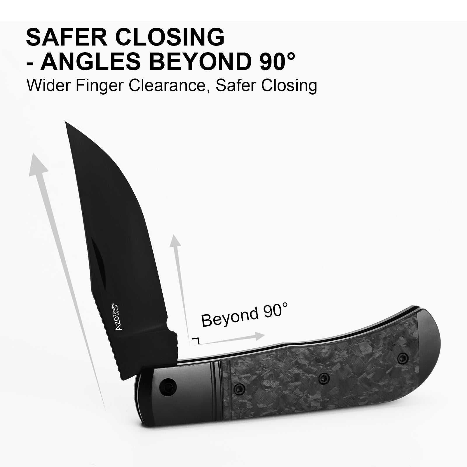 Trestle | S45VN | Titanium & Carbon Fiber | KizerB™ 3761A1