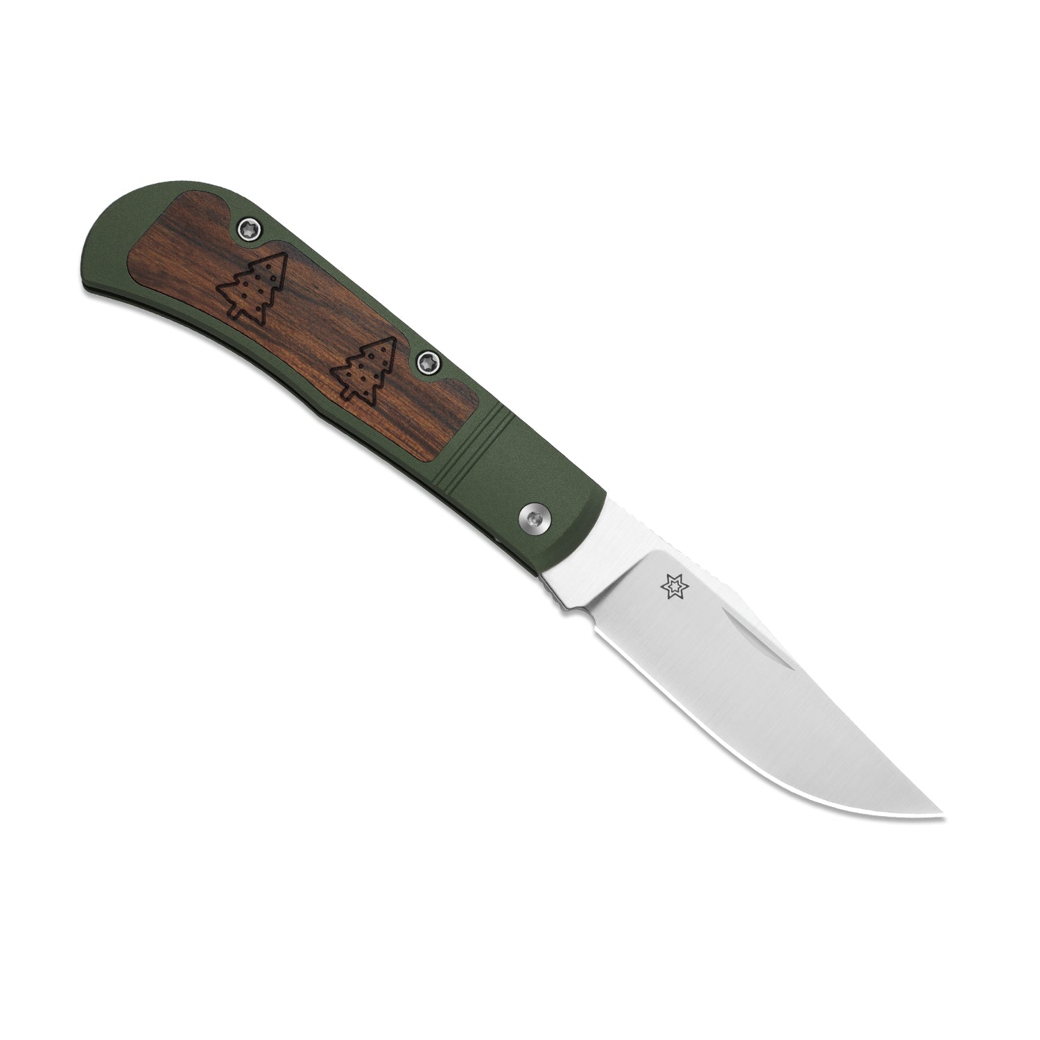 Christmas | Trestle | S45VN | Aluminum & Mkuruti Wood | KizerB™ 3761MC1 | Limited