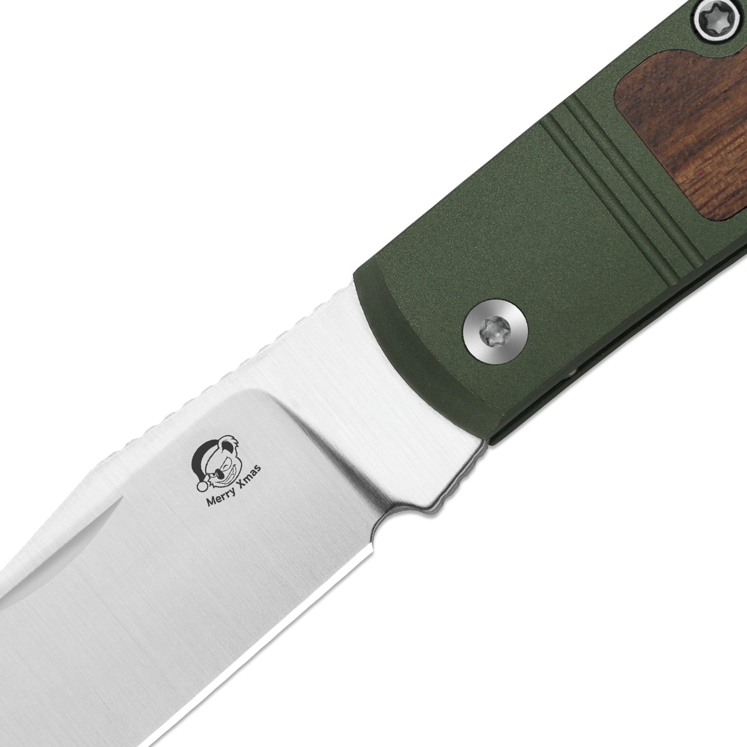 Christmas | Trestle | S45VN | Aluminum & Mkuruti Wood | KizerB™ 3761MC1 | Limited
