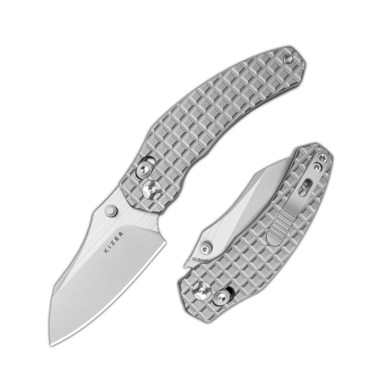 Mini Bulldog | S45VN | Titanium | KizerB™ 3672SA2