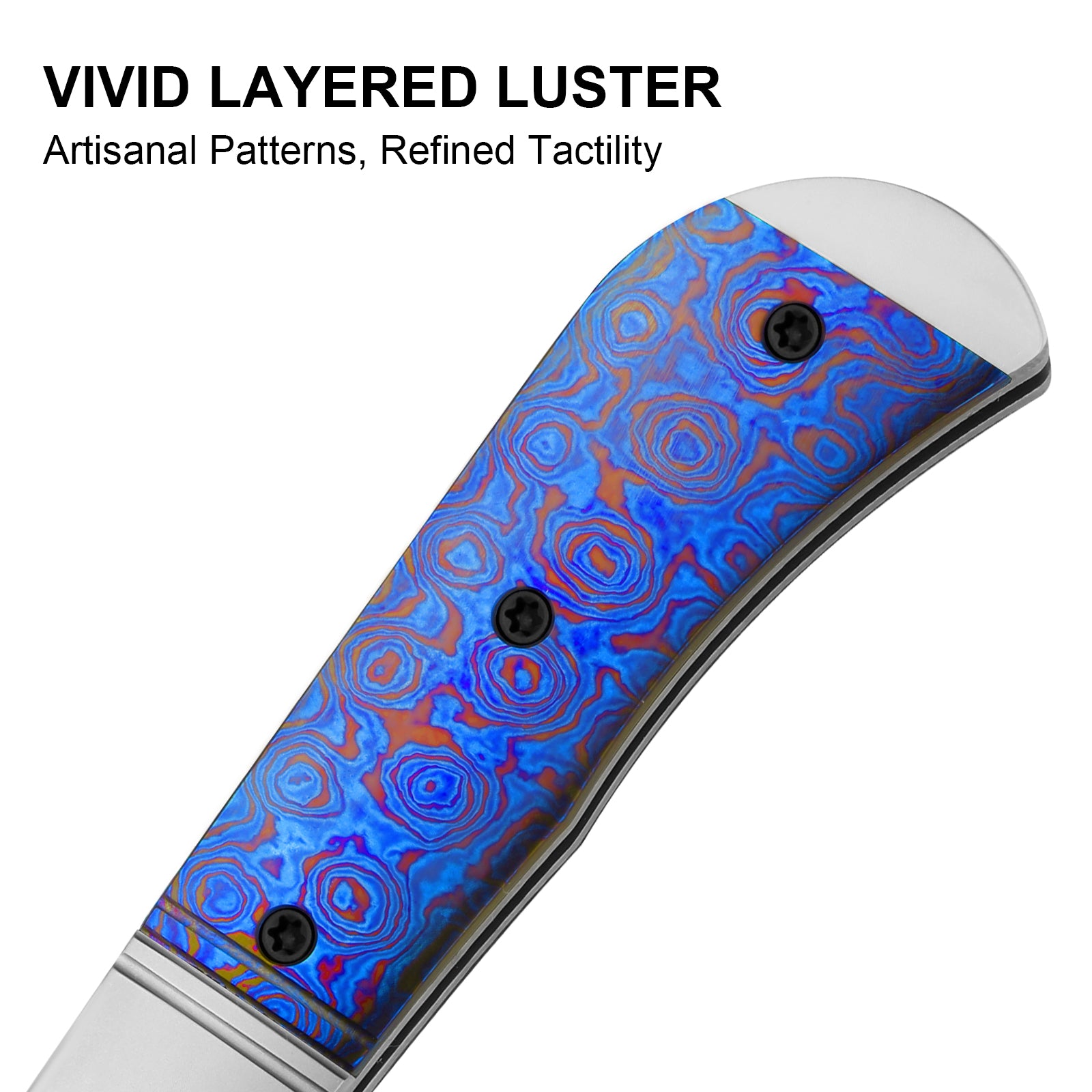 Trestle | S45VN | Titanium & Timascus | KizerB™ 3761A5 | Limited