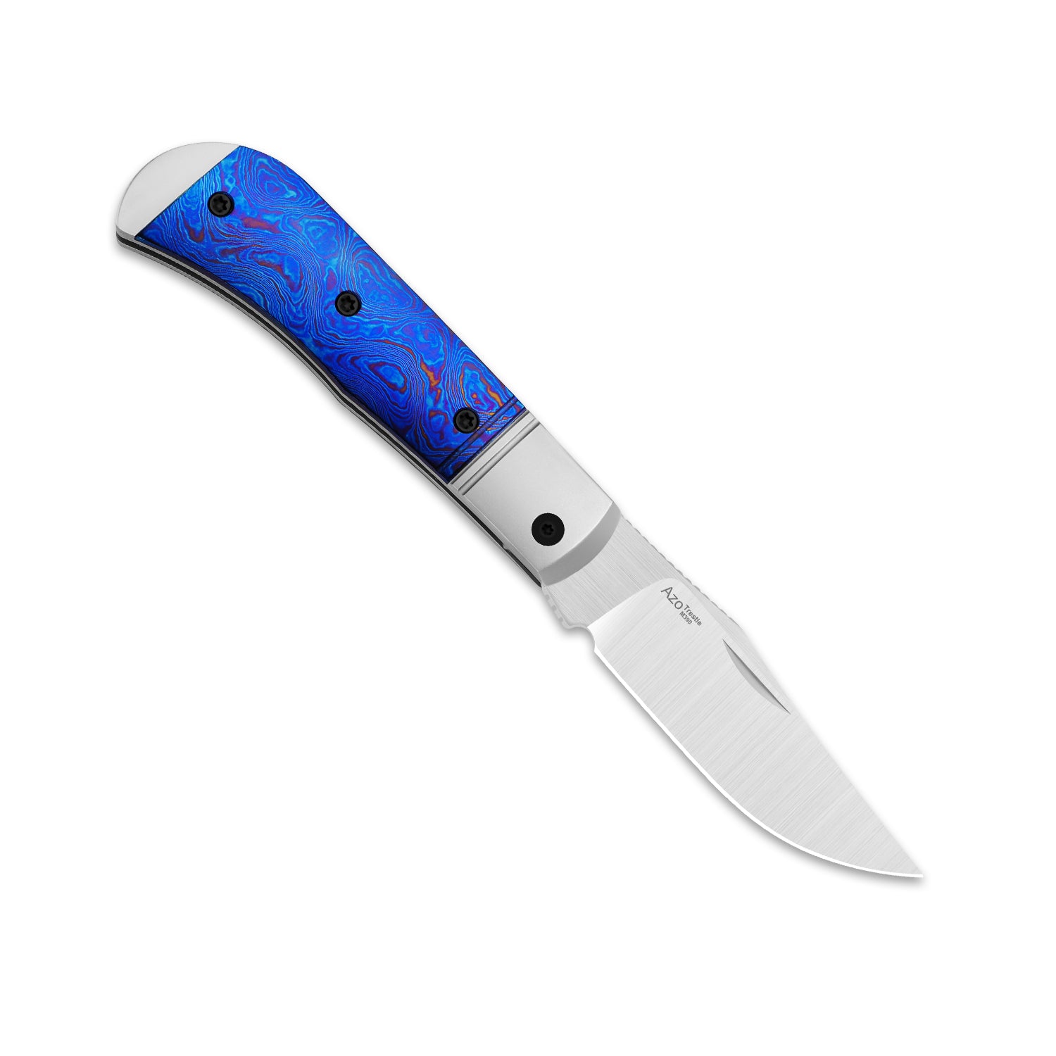 Trestle | M390 | Titanium & Timascus | KizerB™ 3761A6 | Limited