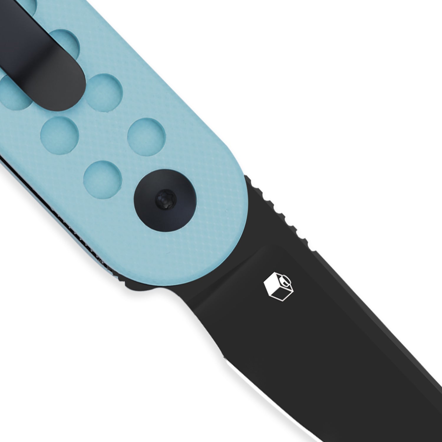 Mini Bay | 14C28N | Blue Brick G10 Handle | KizerV™ 2583A2