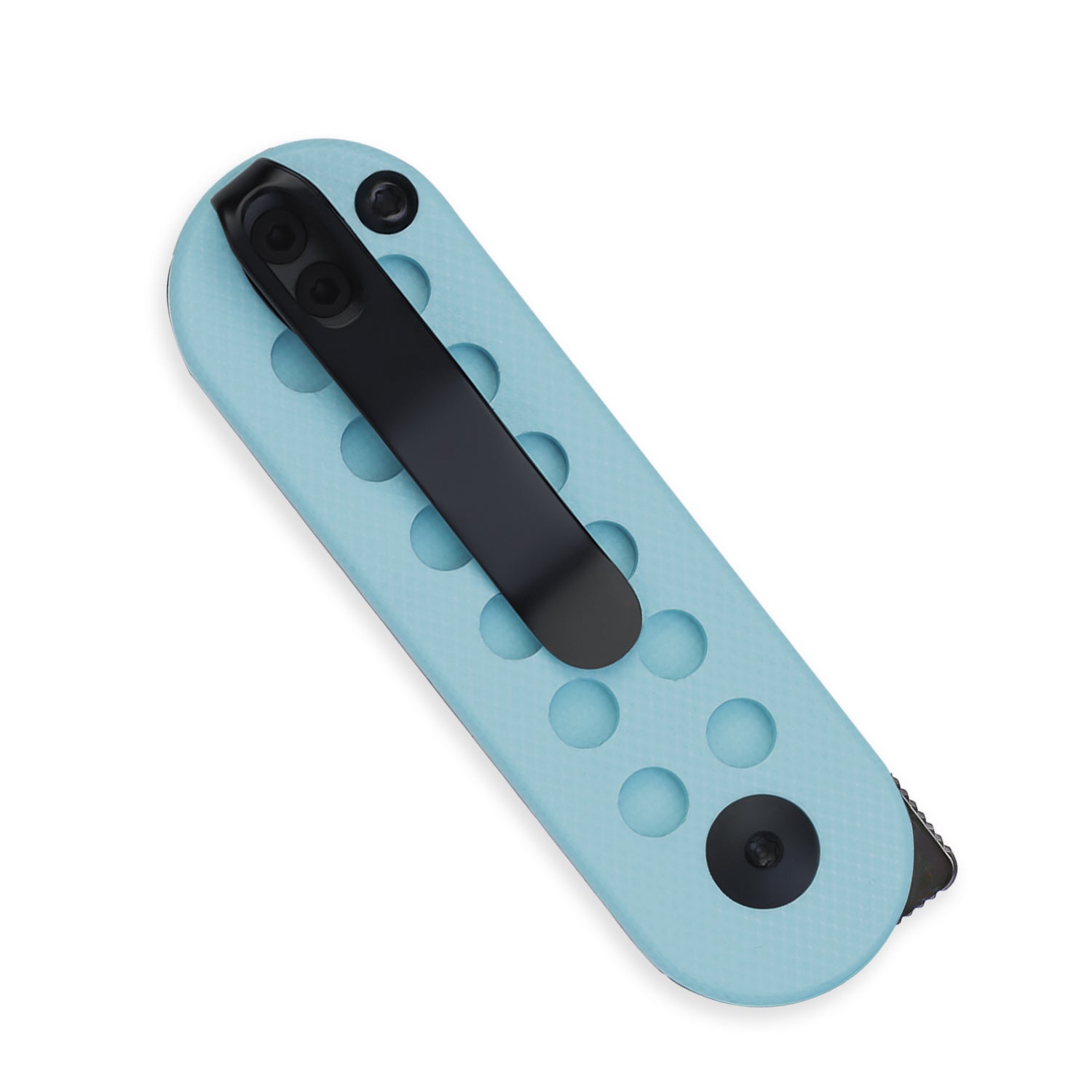 Mini Bay | 14C28N | Blue Brick G10 Handle | KizerV™ 2583A2