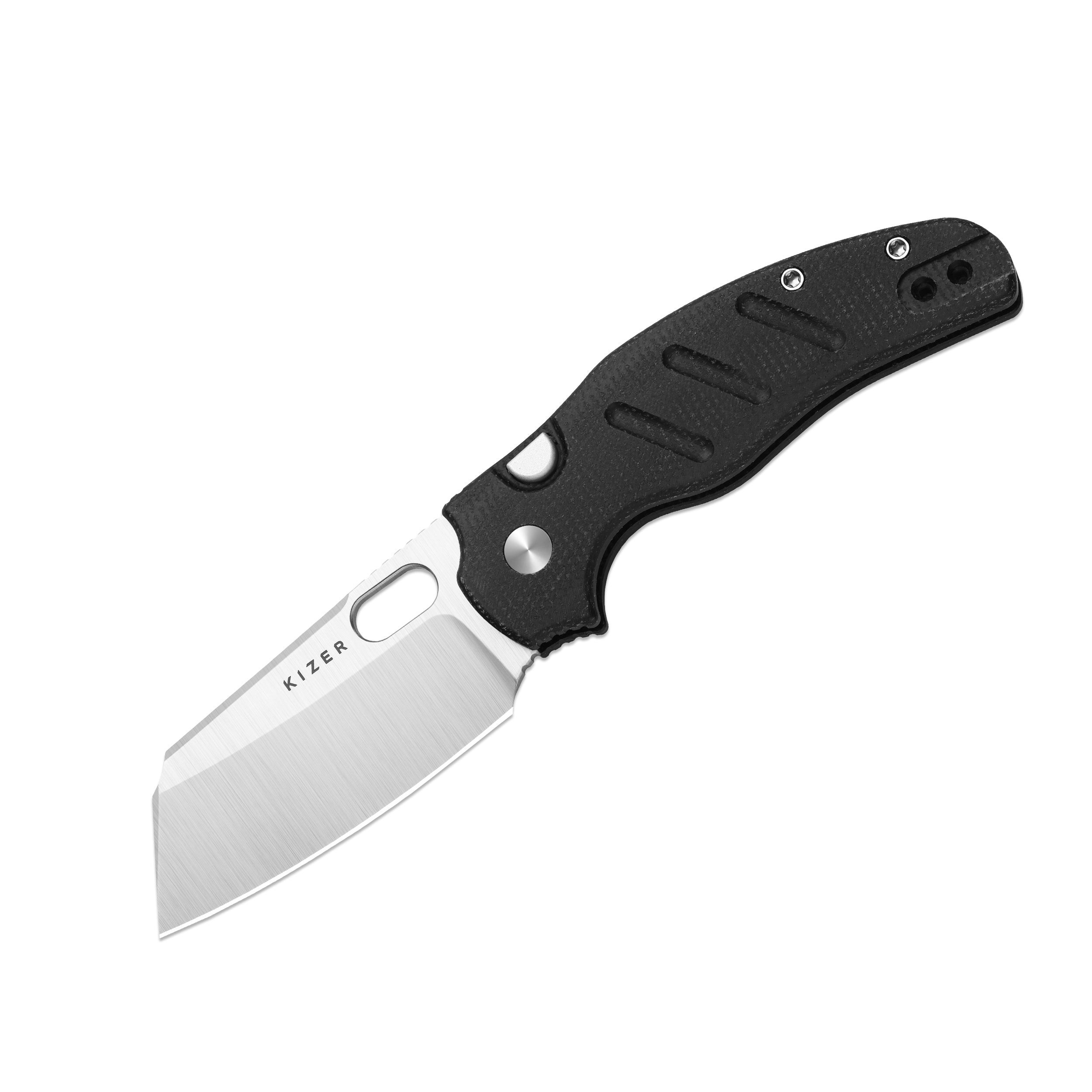 Sheepdog® C01C 2.9 BS | Kizer Button Liner Lock™ | Nitro-V | Micarta | KizerV™ 3488.29BSA2