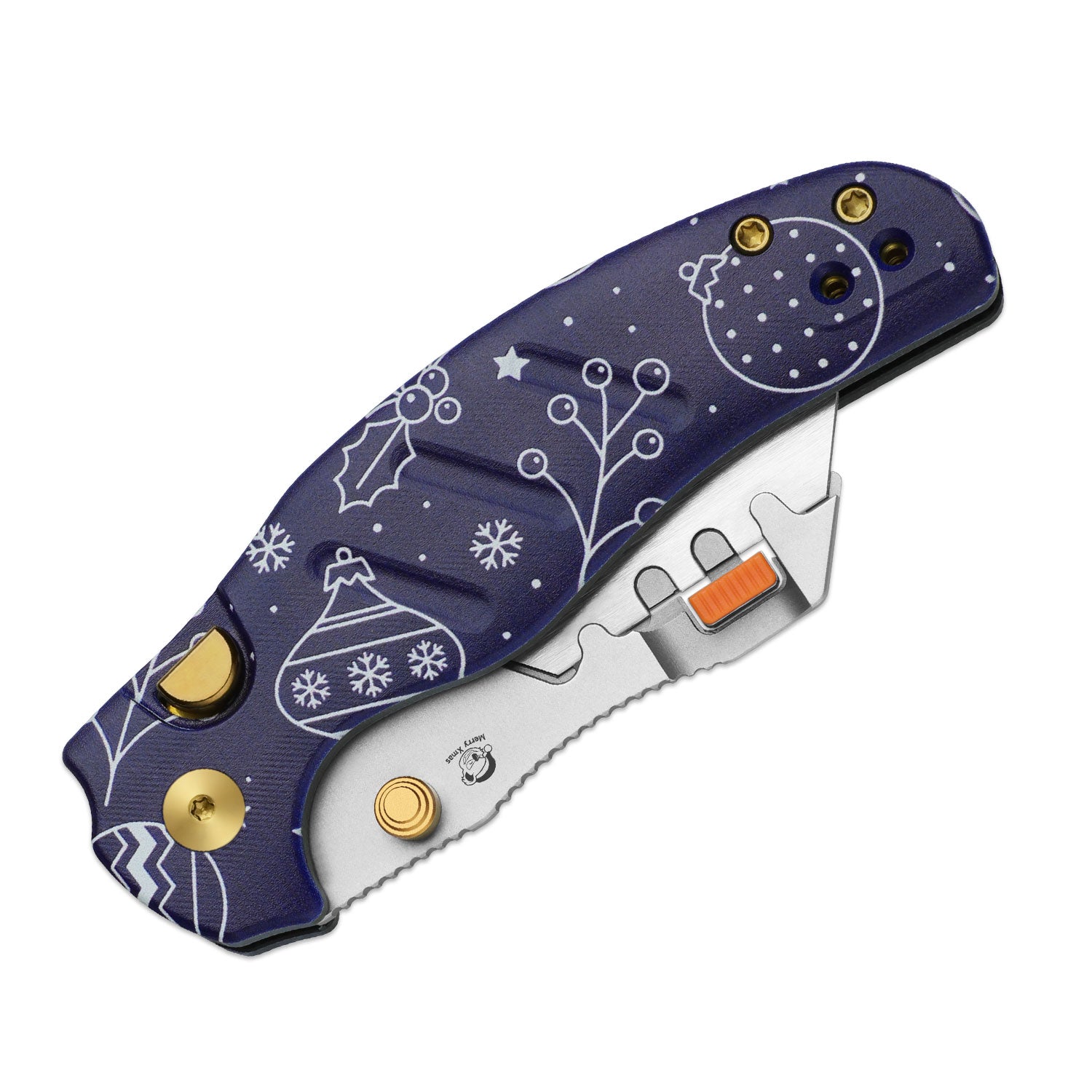 Merry Christmas | Sheepdog® C01C 2.9 | Kizer Button Liner Lock™ | Utility Knives | KizerV™ 3488.29JMC2 | Limited