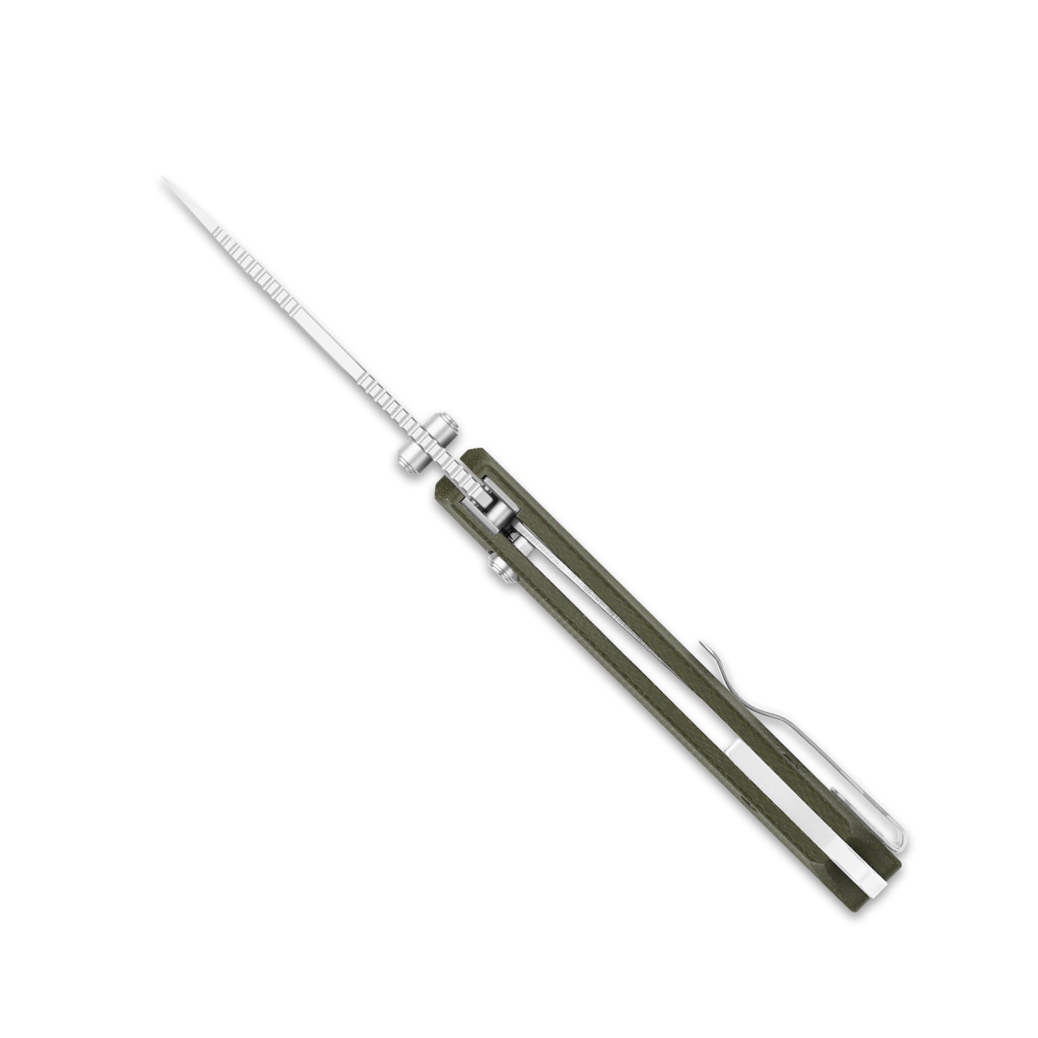 T1 BD | Button Liner Lock™ | Nitro-V | Micarta | KizerV™ 3490.2BA1
