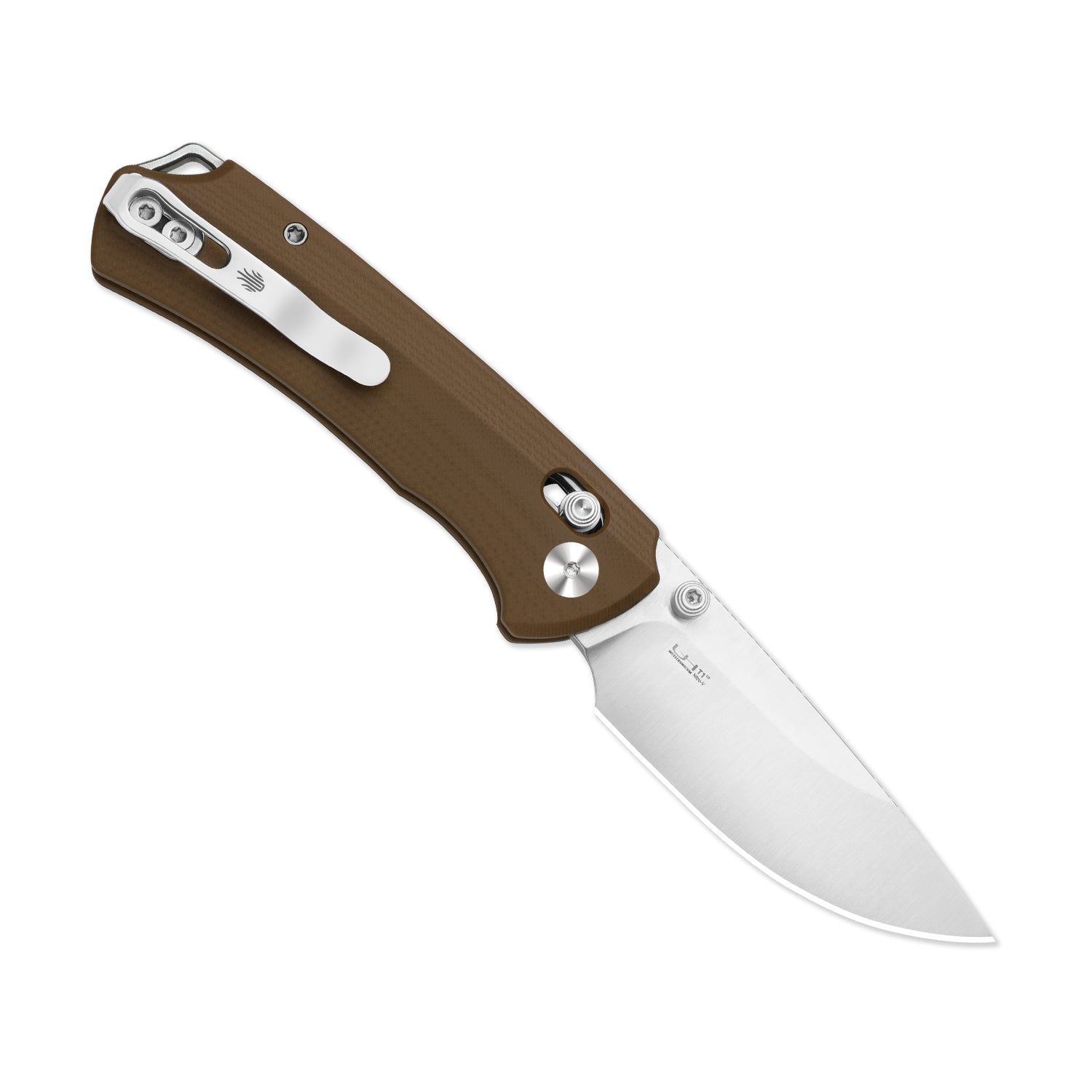 T1 CD | Kizer Clutch Lock™ | Drop Point Blade | Nitro-V| G10 | KizerV™ 3490.2CA2