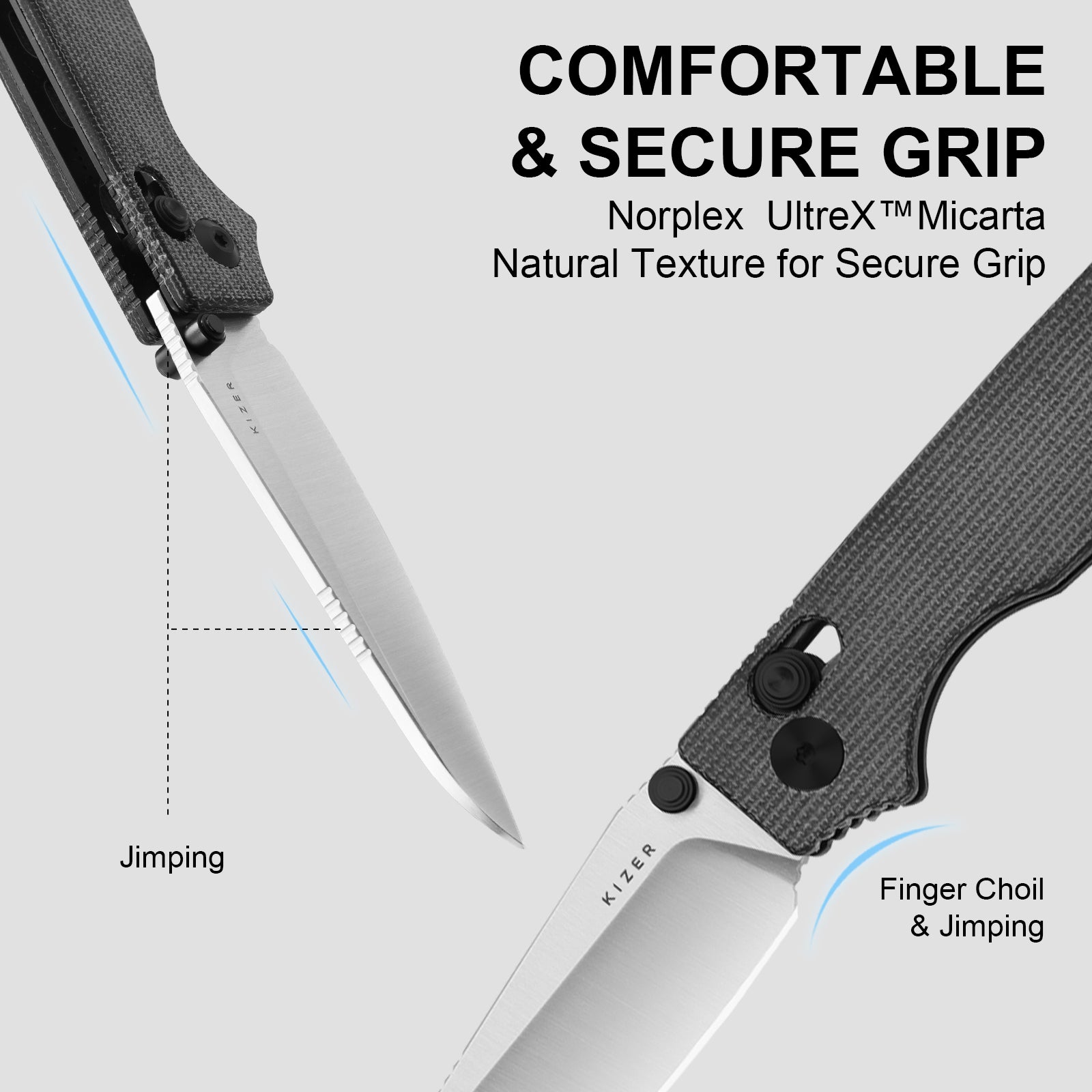 Original 2 | 14C28N | Micarta | KizerV™ 3605.2SA1