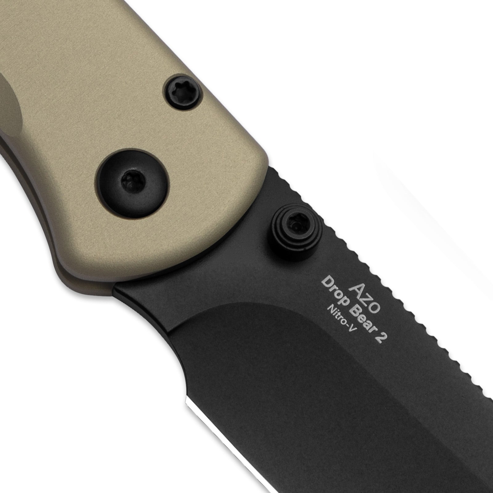 Drop Bear® 2 | Kizer Button Liner Lock™ | Nitro-V | Aluminum | KizerV™ 3619.2CD1