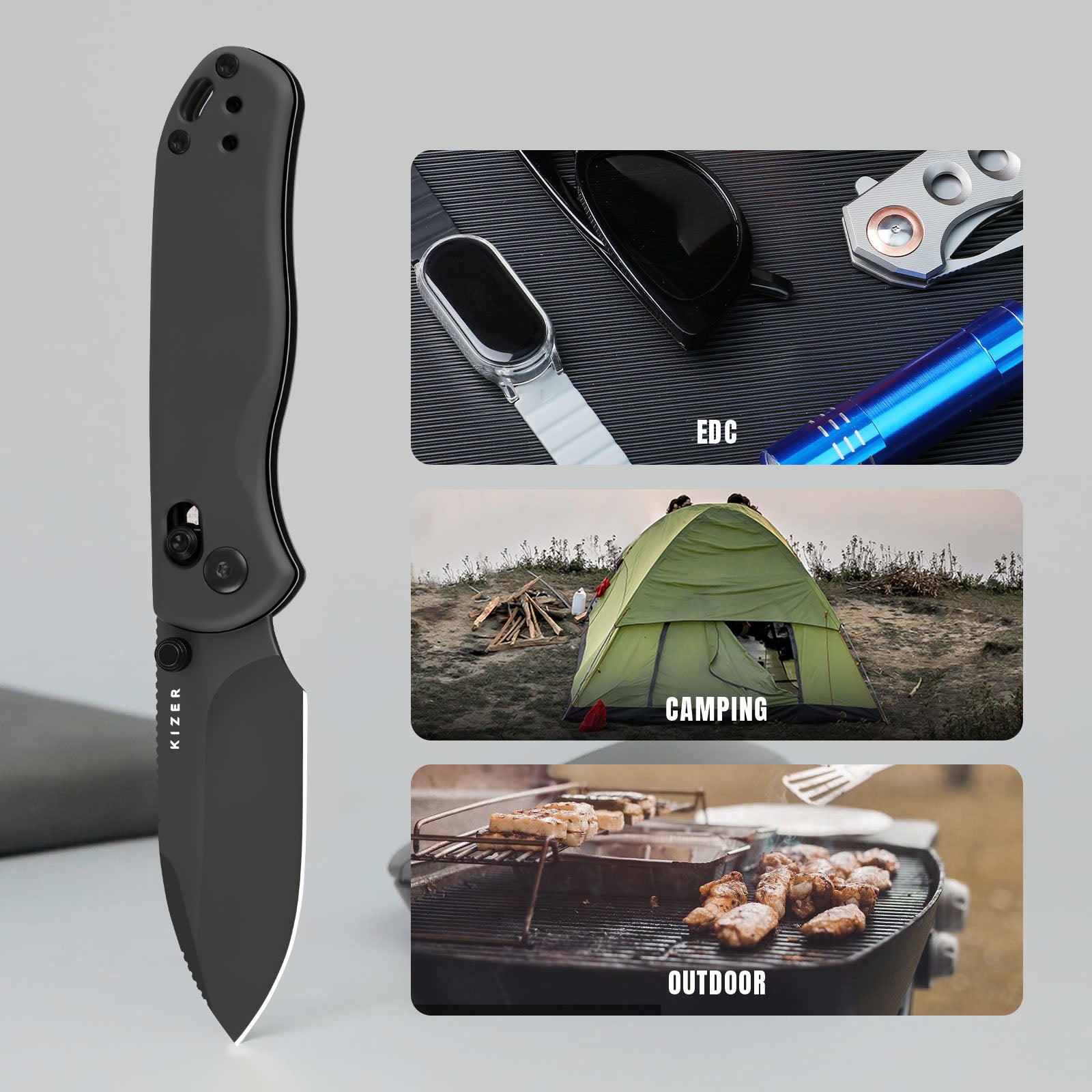 Drop Bear® 2 | Kizer Clutch Lock™ | Nitro-V | Aluminum | KizerV™ 3619.2KD2