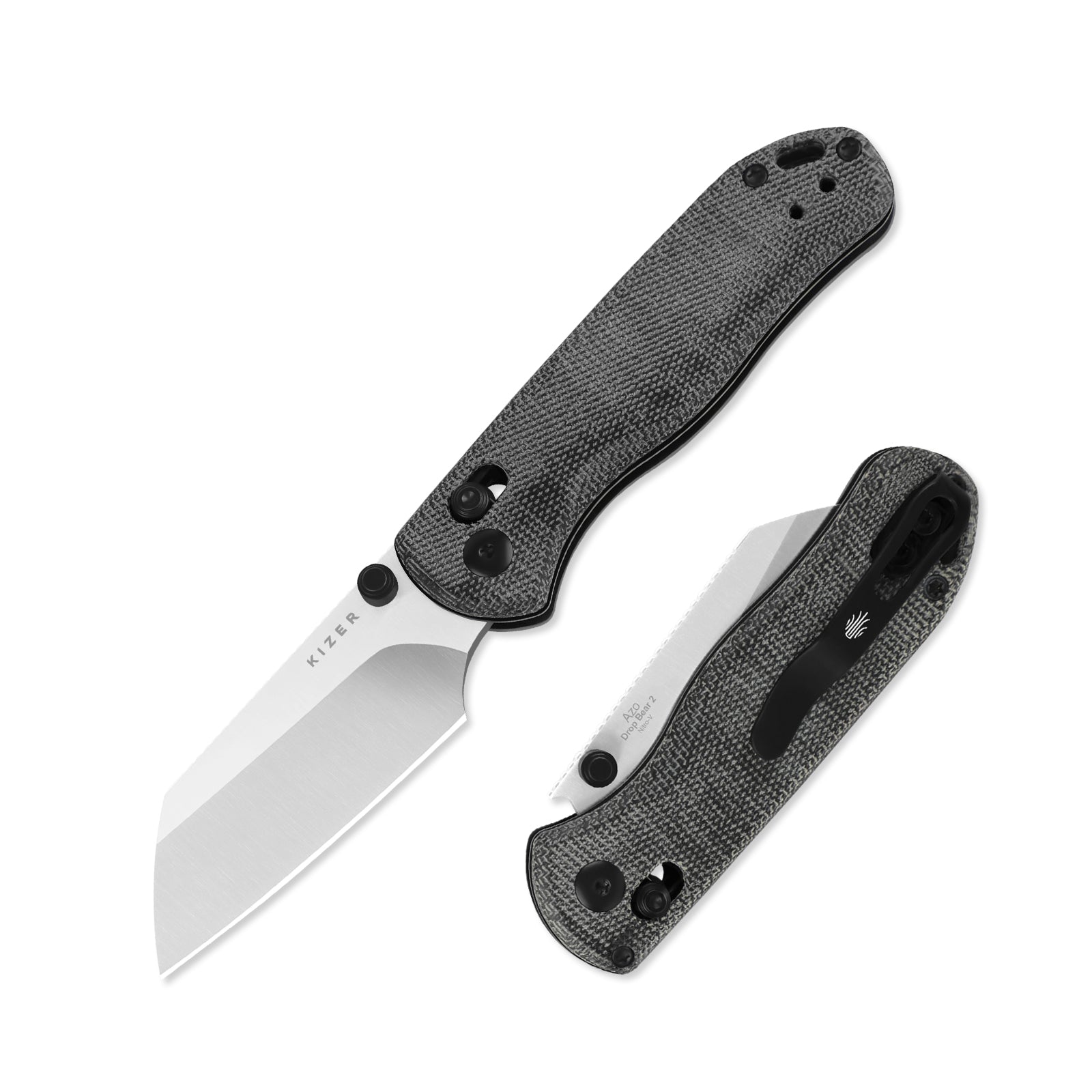 Drop Bear® 2 | Kizer Clutch Lock™ | Nitro-V | Micarta | KizerV™ 3619.2KS1