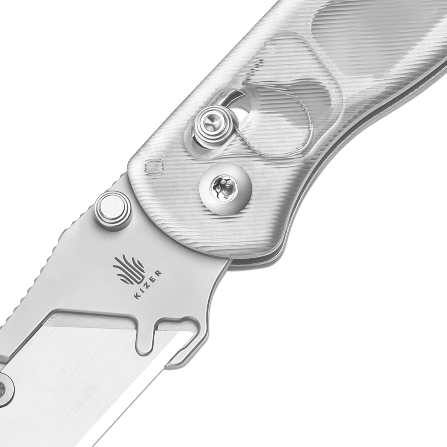 Drop Bear® Utility | Kizer Clutch Lock™ | Uti BEAR 1 | SK5 & 50Cr15MoV | Acrylic | KizerV™ 3619JA5