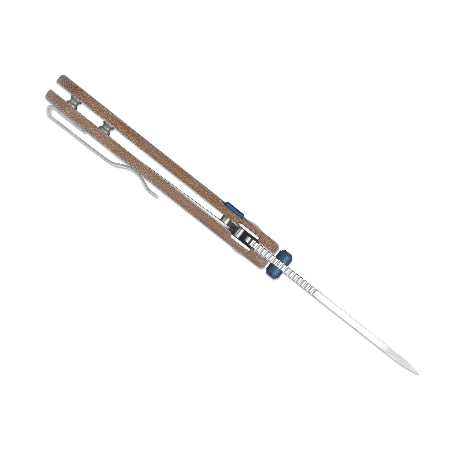 Renissance | Kizer Button Liner Lock™ | Norplex UltreX™ Micarta | N690 Satin | KizerV™ 3698A2