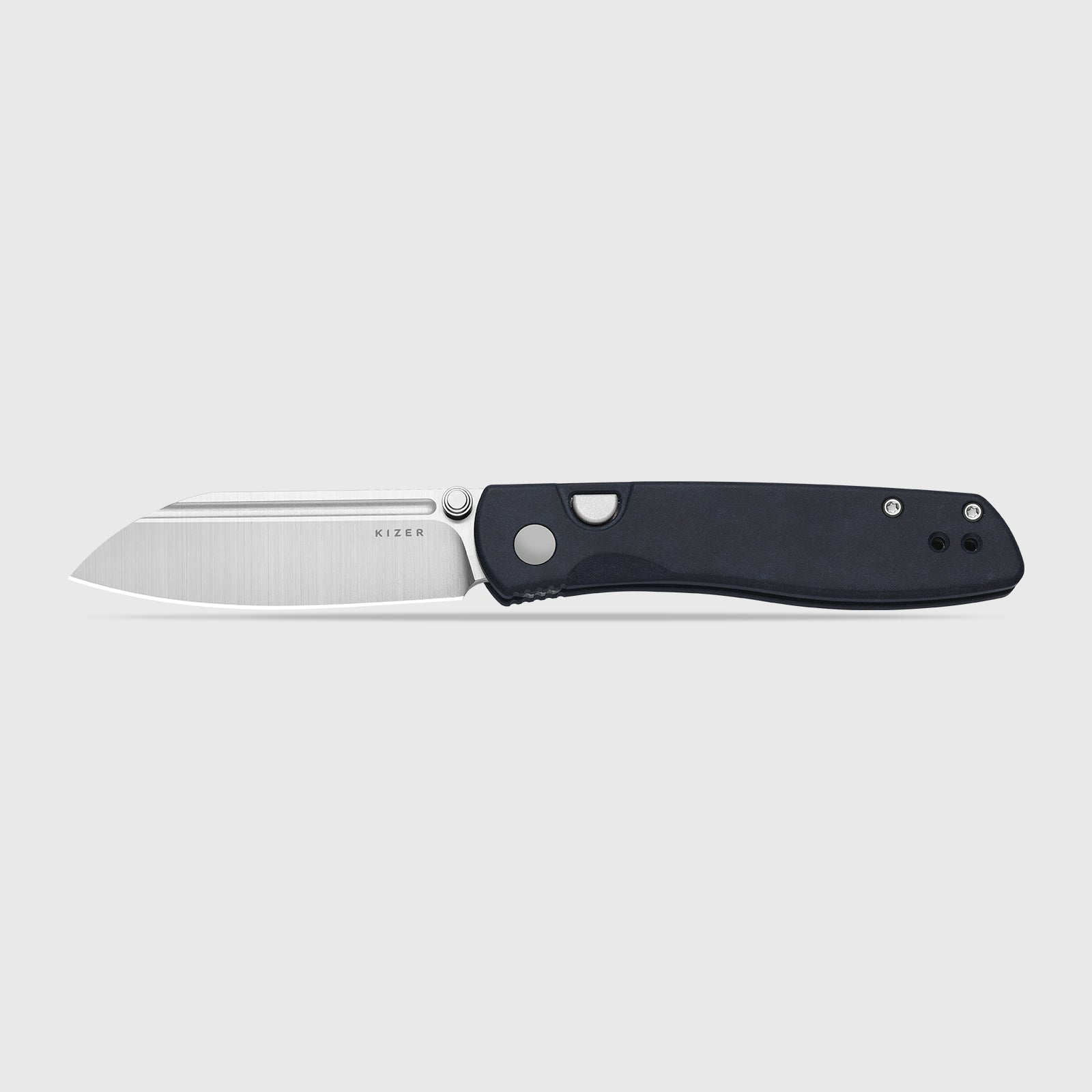 Renissance | Kizer Button Liner Lock™ | Richlite | N690 Satin | KizerV™ 3698A3