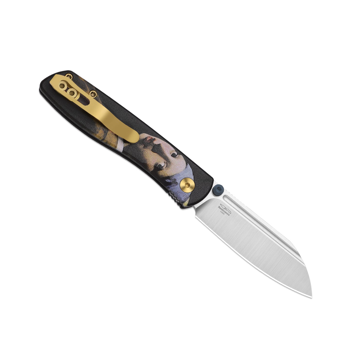 Renissance | Kizer Button Liner Lock™ | G10 | N690 + Satin | KizerV™ 3698A5