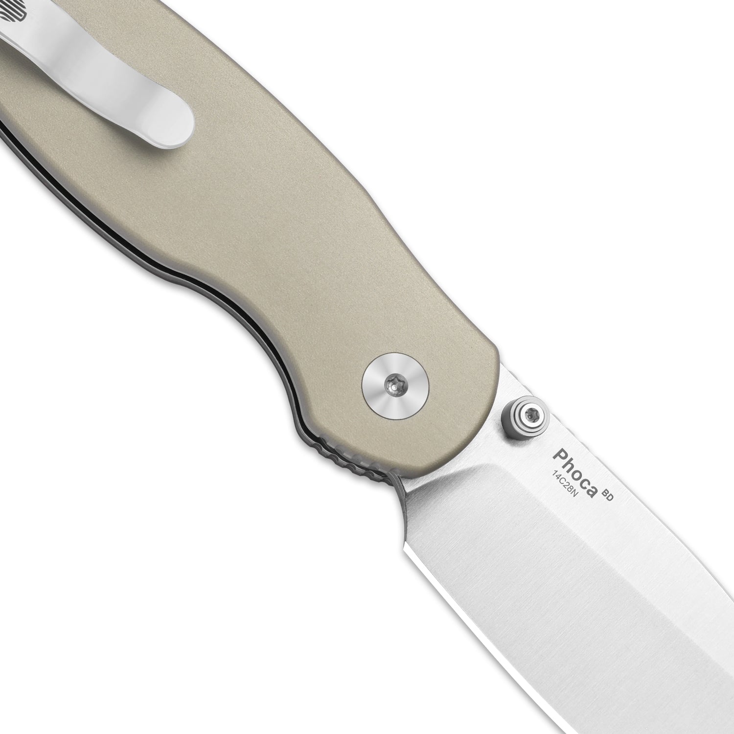 Phoca BD | Kizer Button Liner Lock™ | 14C28N | Aluminum | KizerV™ 3781BDA2