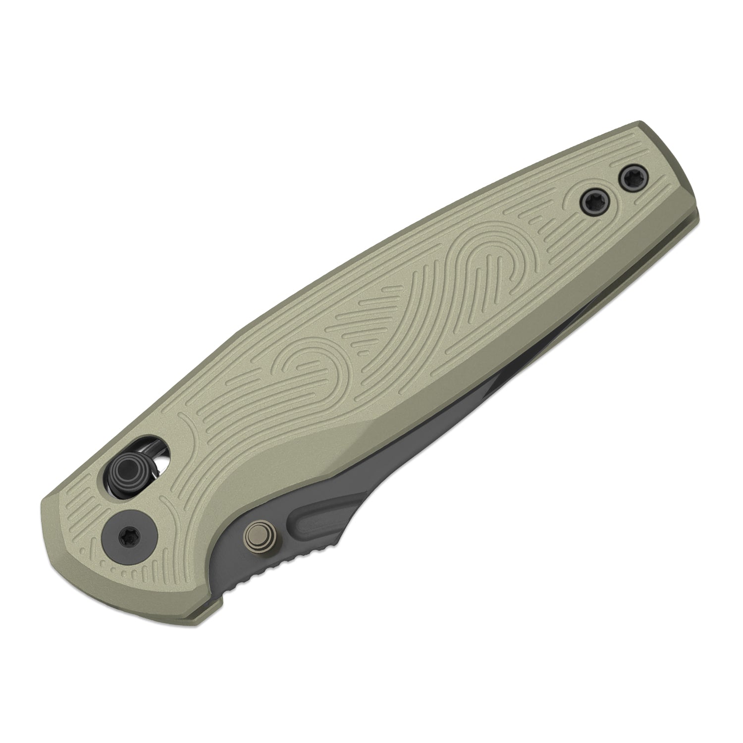Khamsin | Kizer Clutch Lock™ | Nitro-V | Sandstorm Aluminum | Satin Finish | KizerV™ 3791A1
