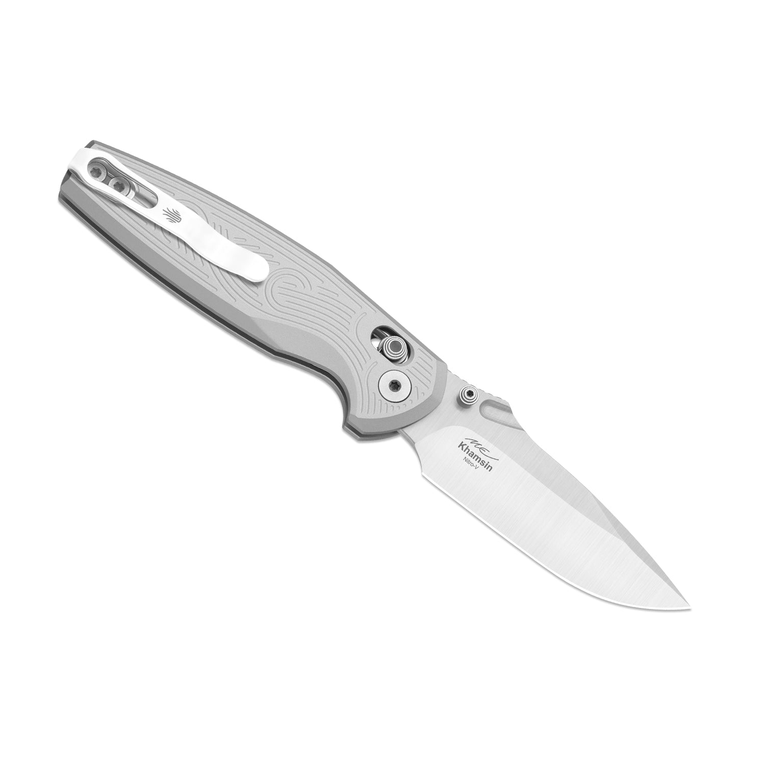 Khamsin | Kizer Clutch Lock™ | Nitro-V | Sandstorm Aluminum | Satin Finish | KizerV™ 3791A3