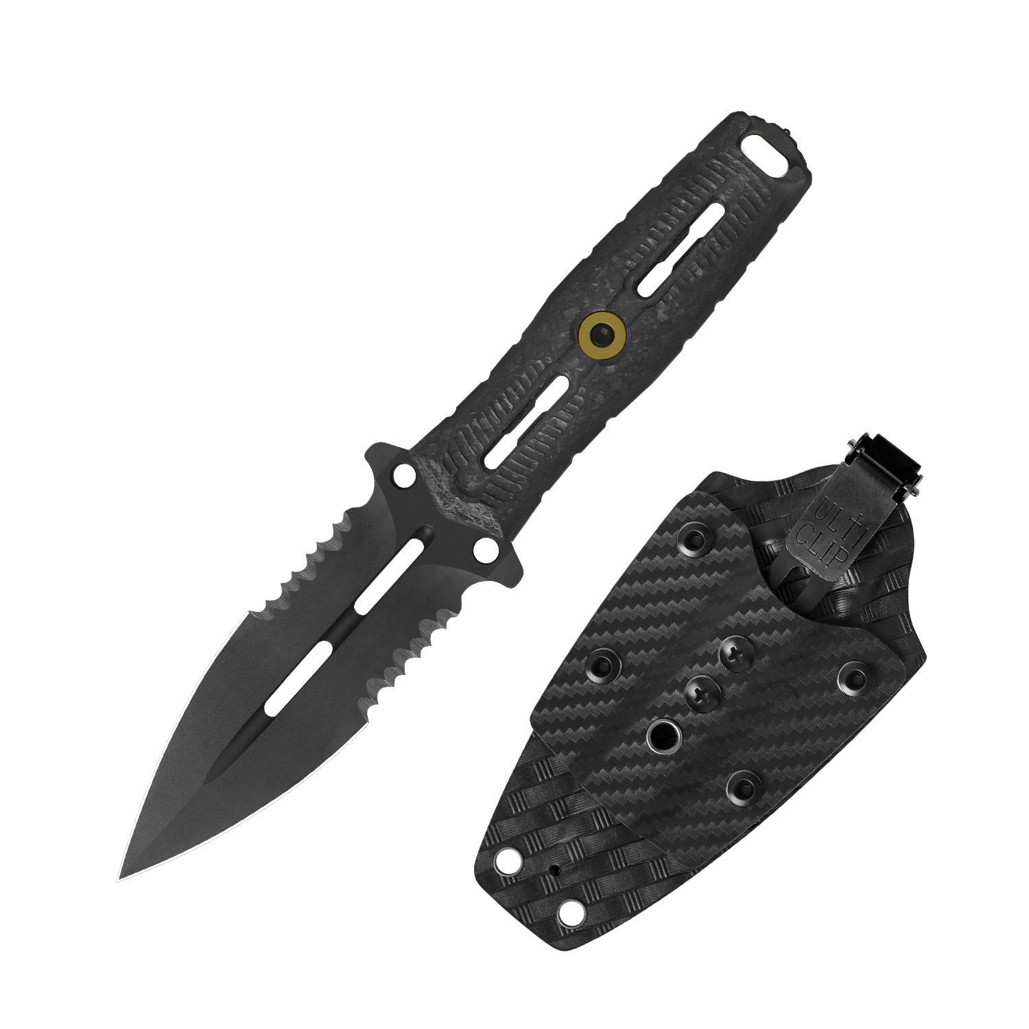 Norcross | M390 | Carbon Fiber | ZX.FB01A1 . Double Edged | KIZERX®