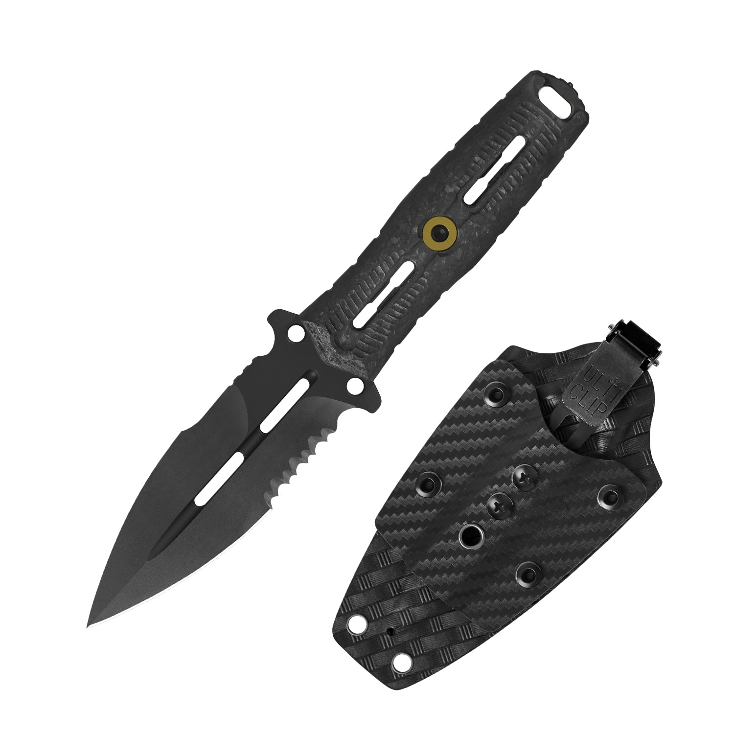 Norcross | M390 | Carbon Fiber | ZX.FB01A2 . Single Edged | KIZERX®