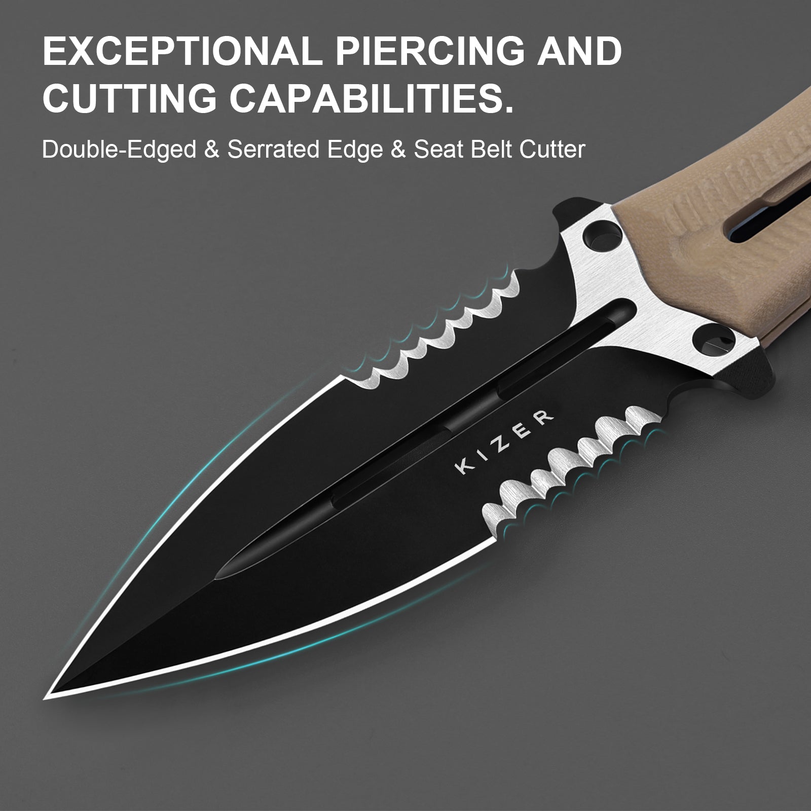 Norcross | Nitro-V | G10 | Double Edged | KizerV™ FB01A3