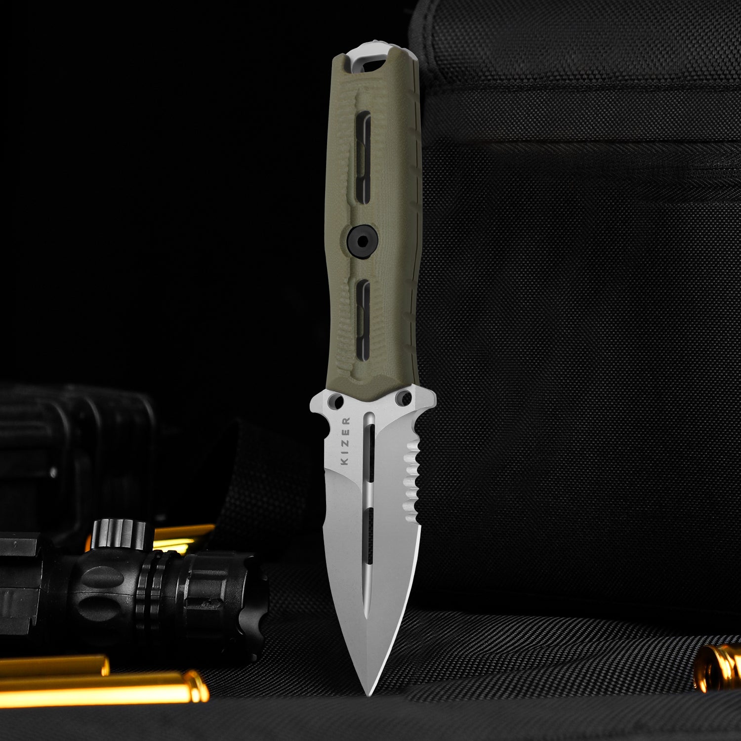 Norcross | Nitro-V | G10 | Single Edged | KizerV™ FB01A4