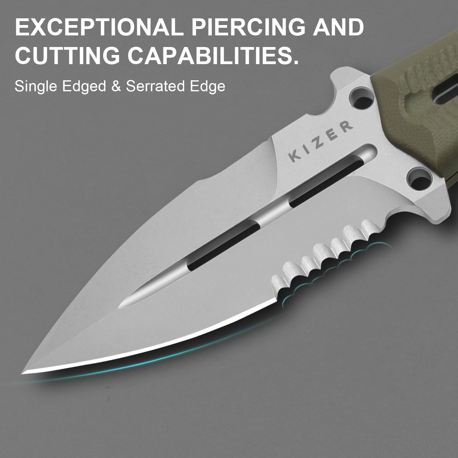 Norcross | Nitro-V | G10 | Single Edged | KizerV™ FB01A4
