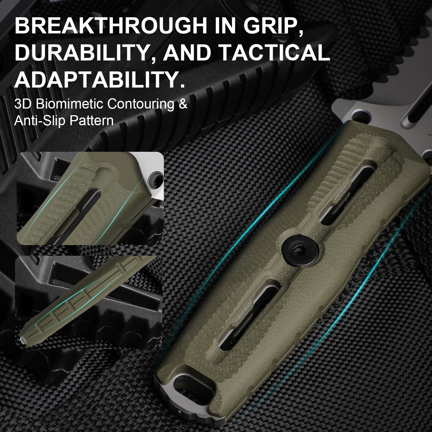 Norcross | Nitro-V | G10 | Single Edged | KizerV™ FB01A4