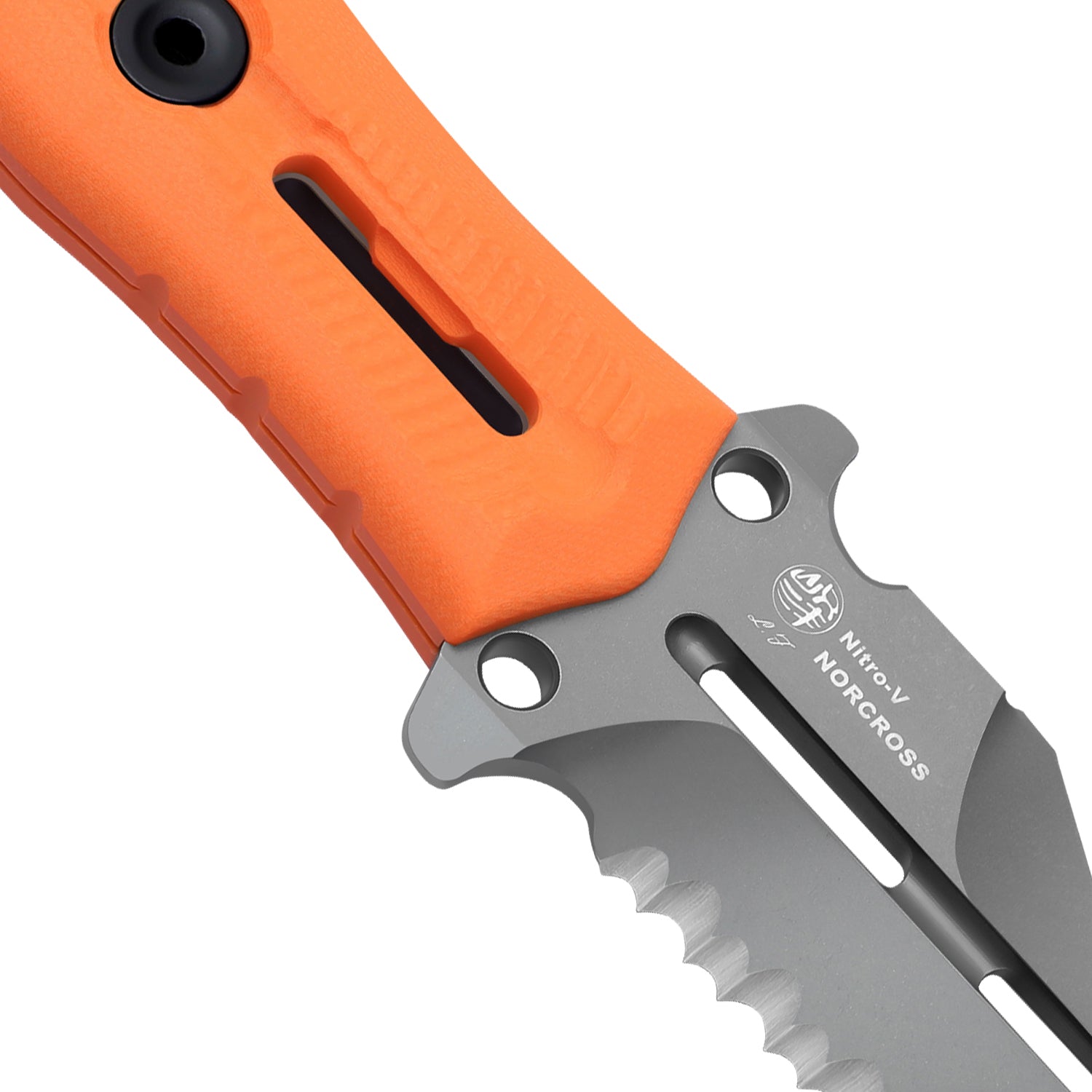 Norcross | Nitro-V | Orange G10 | Double Edged | KizerV™ FB01A5