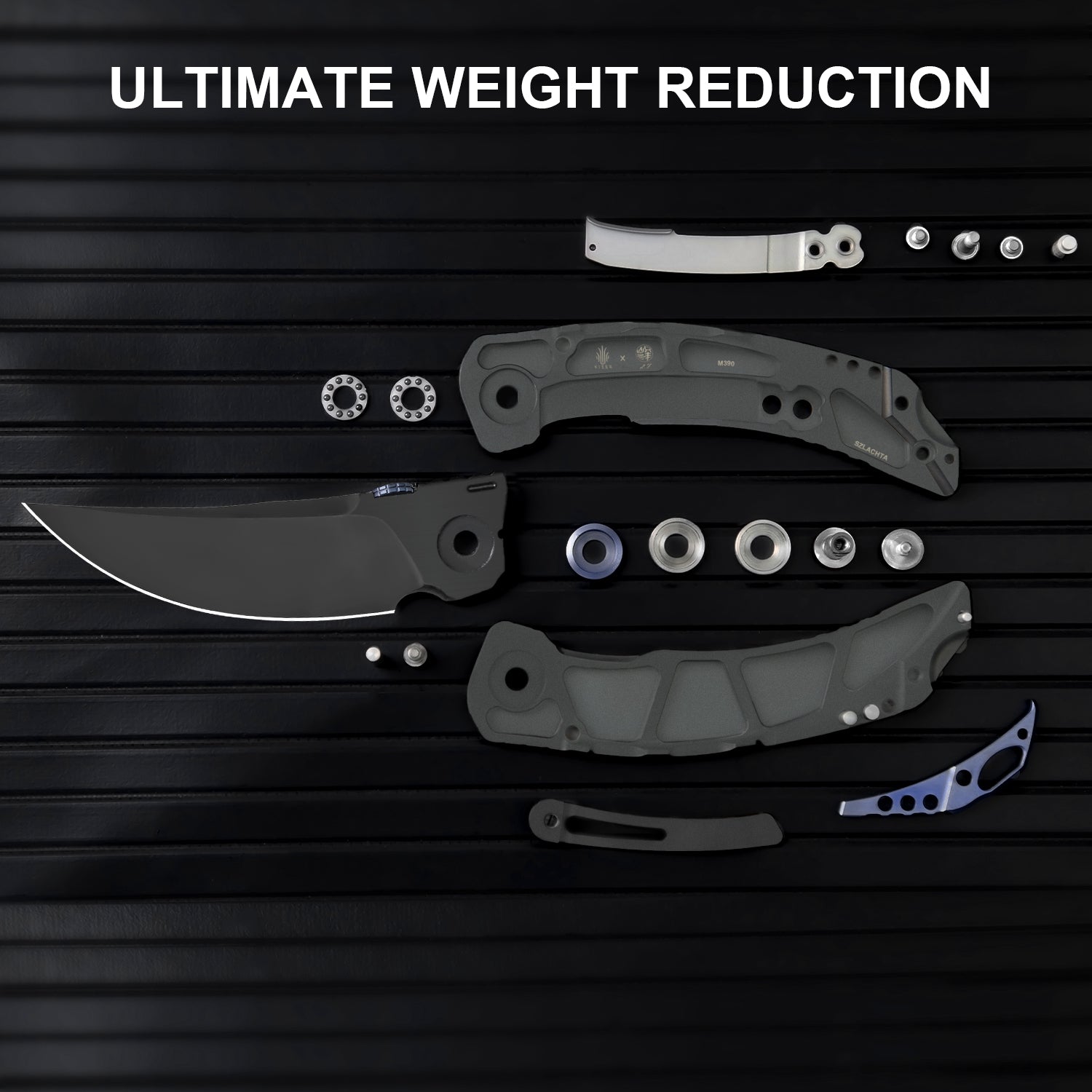 SZLACHTA | M390 | Titanium | X Series | KIZERX® FK02A1