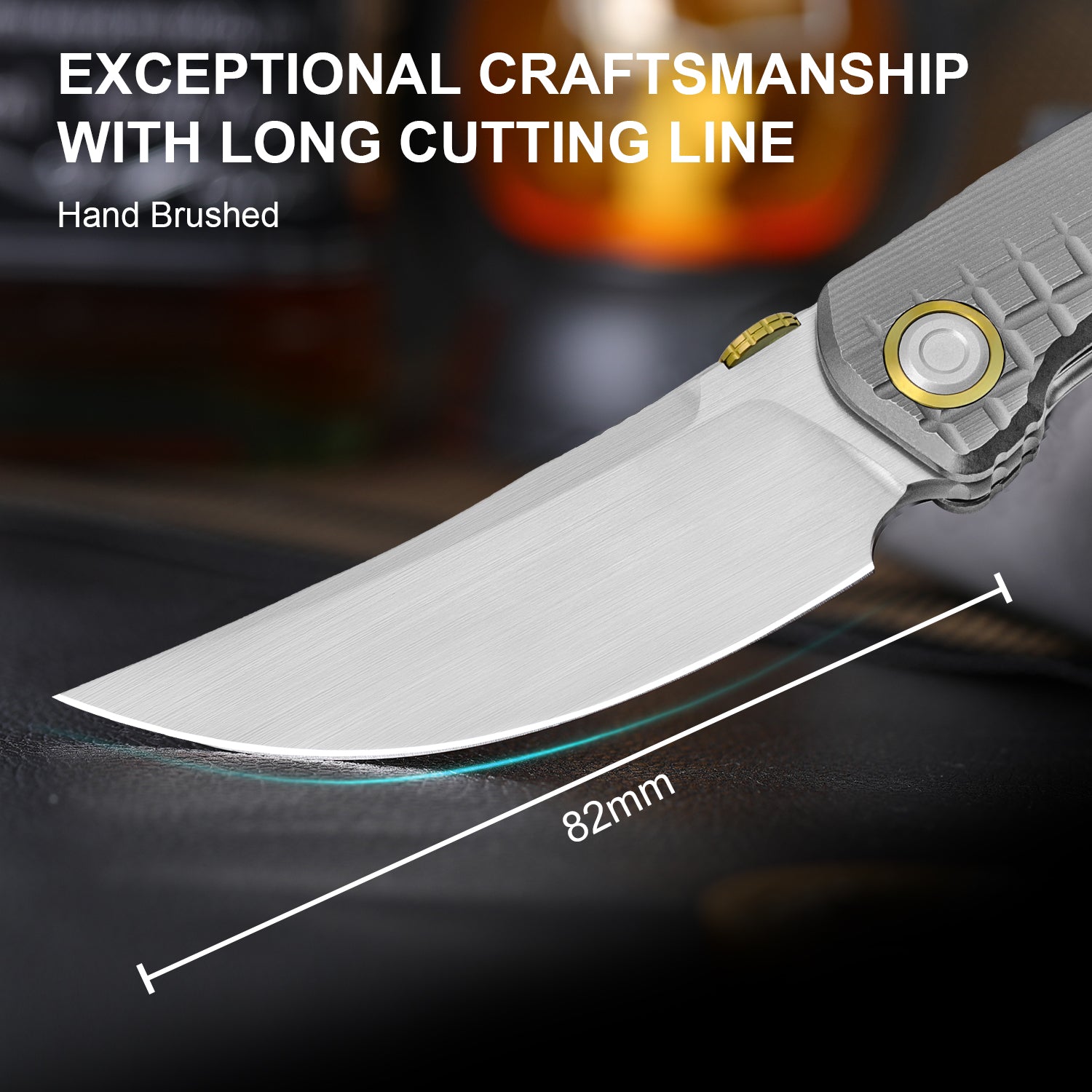 SZLACHTA | M390 | Titanium | KIZERX® FK02A2
