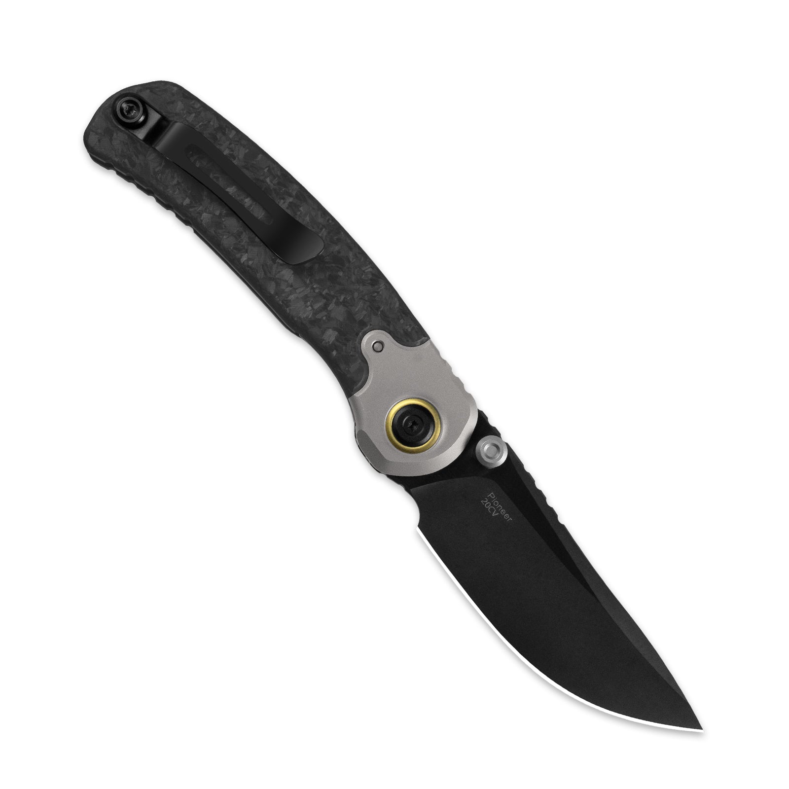 PIONEER | 20CV | Titanium & Marble Carbon Fiber | KizerB™ FK03A4
