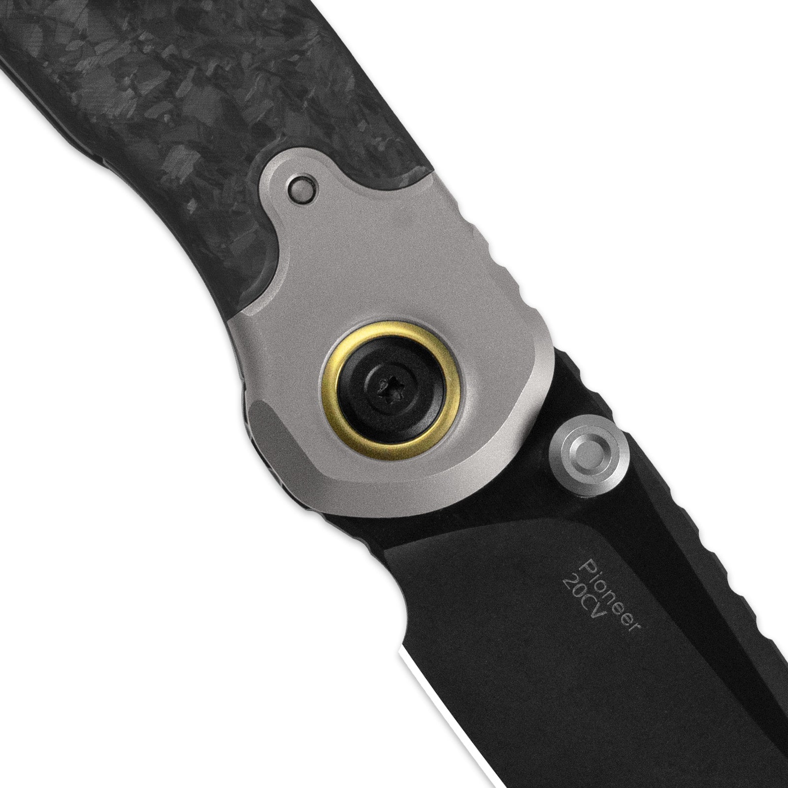PIONEER | 20CV | Titanium & Marble Carbon Fiber | KizerB™ FK03A4