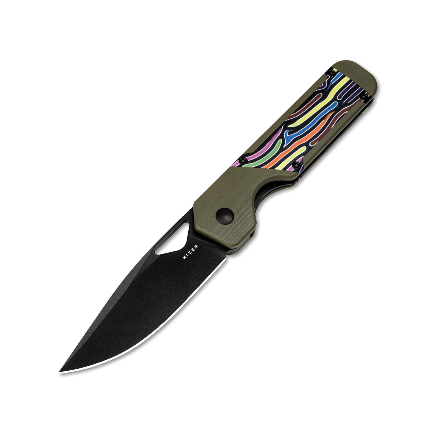 Militaw® | Nitro-V | Olive Green & Party Steamers G10 | KizerV™ 3634A3