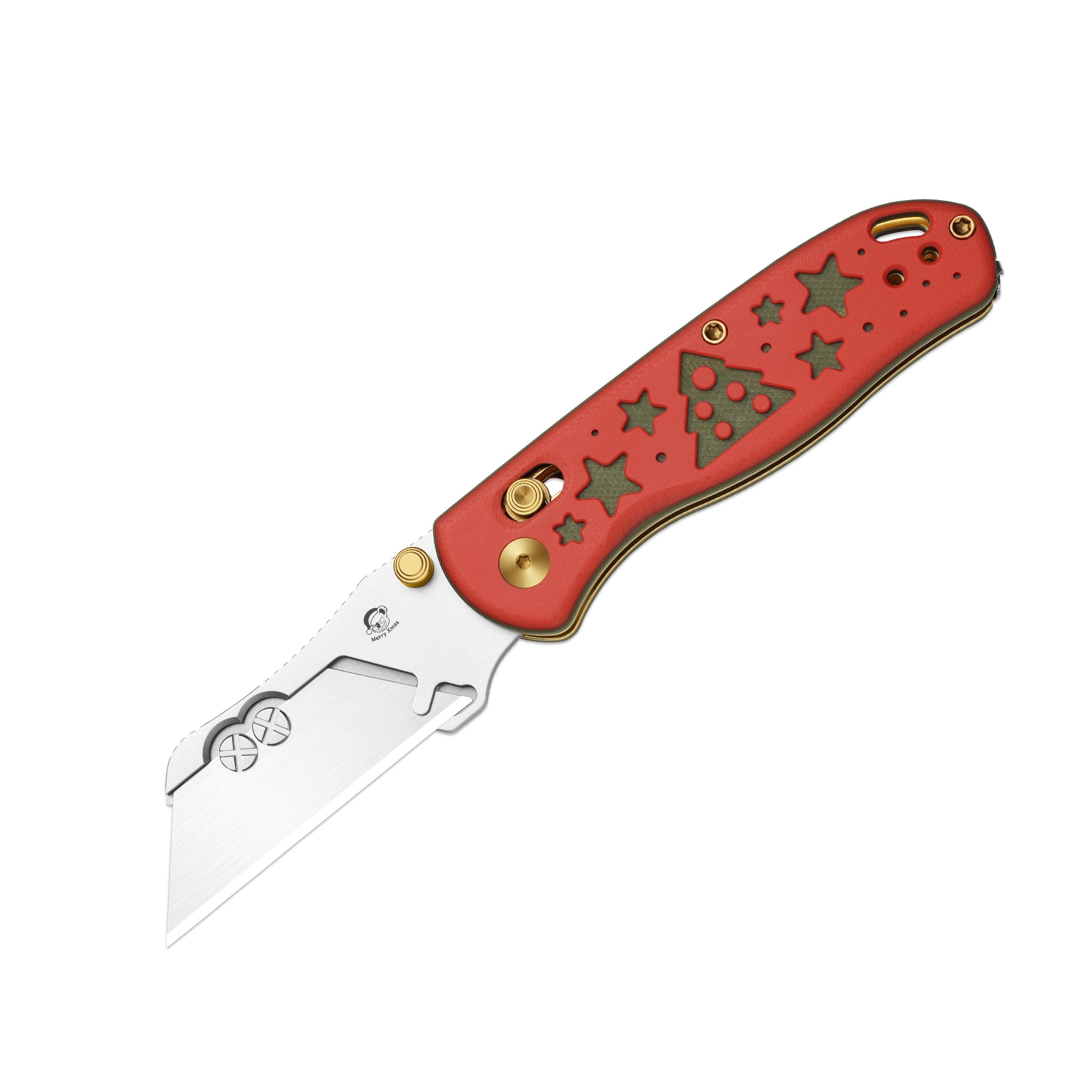 Christmas |Uti BEAR 1 | 5CR15MOV | G10 | Dropbear® Utility Knives | V3619JMC1 | Limited
