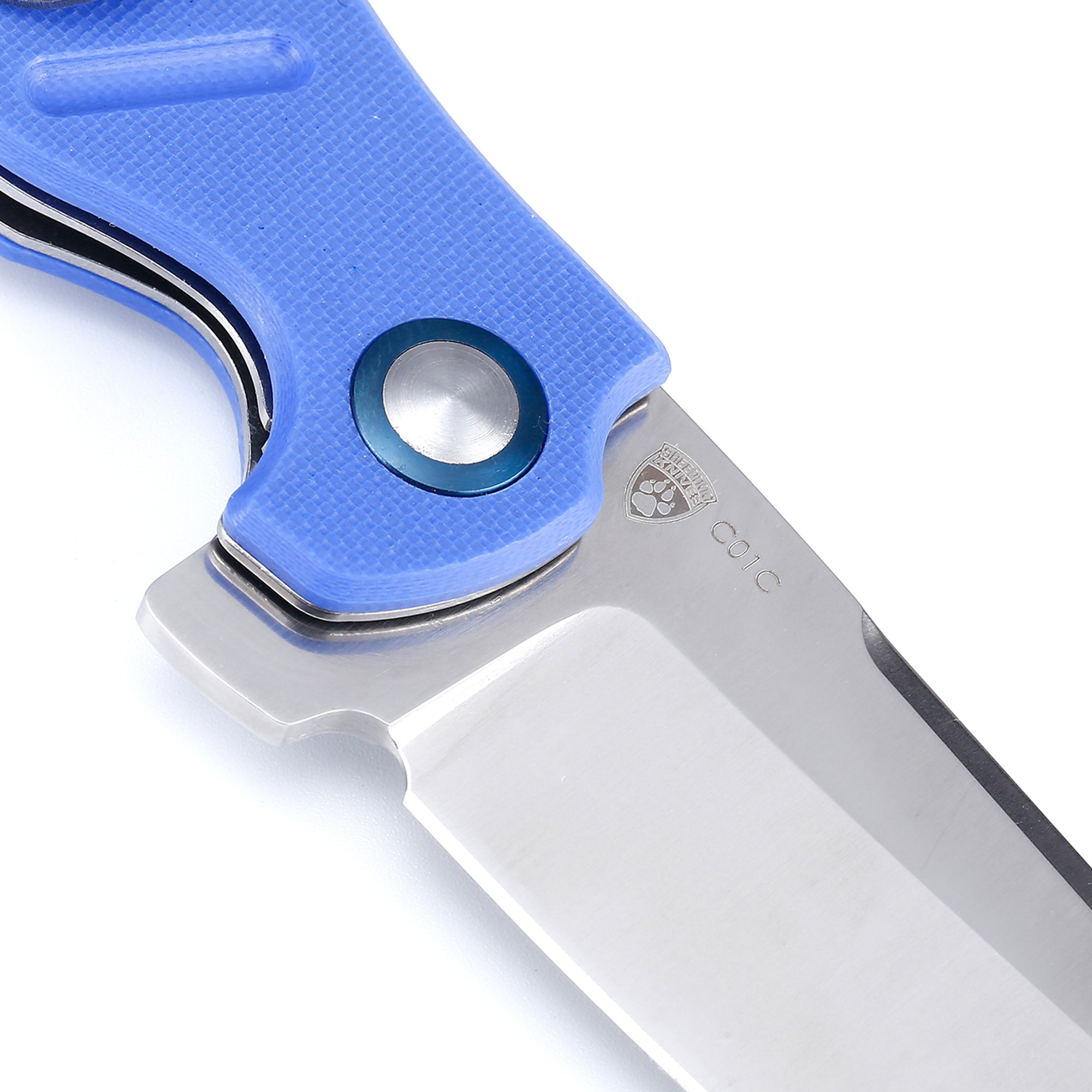 Kizer Mini Sheepdog C01c G-10 Blue V3488C3 (2.63" Satin)