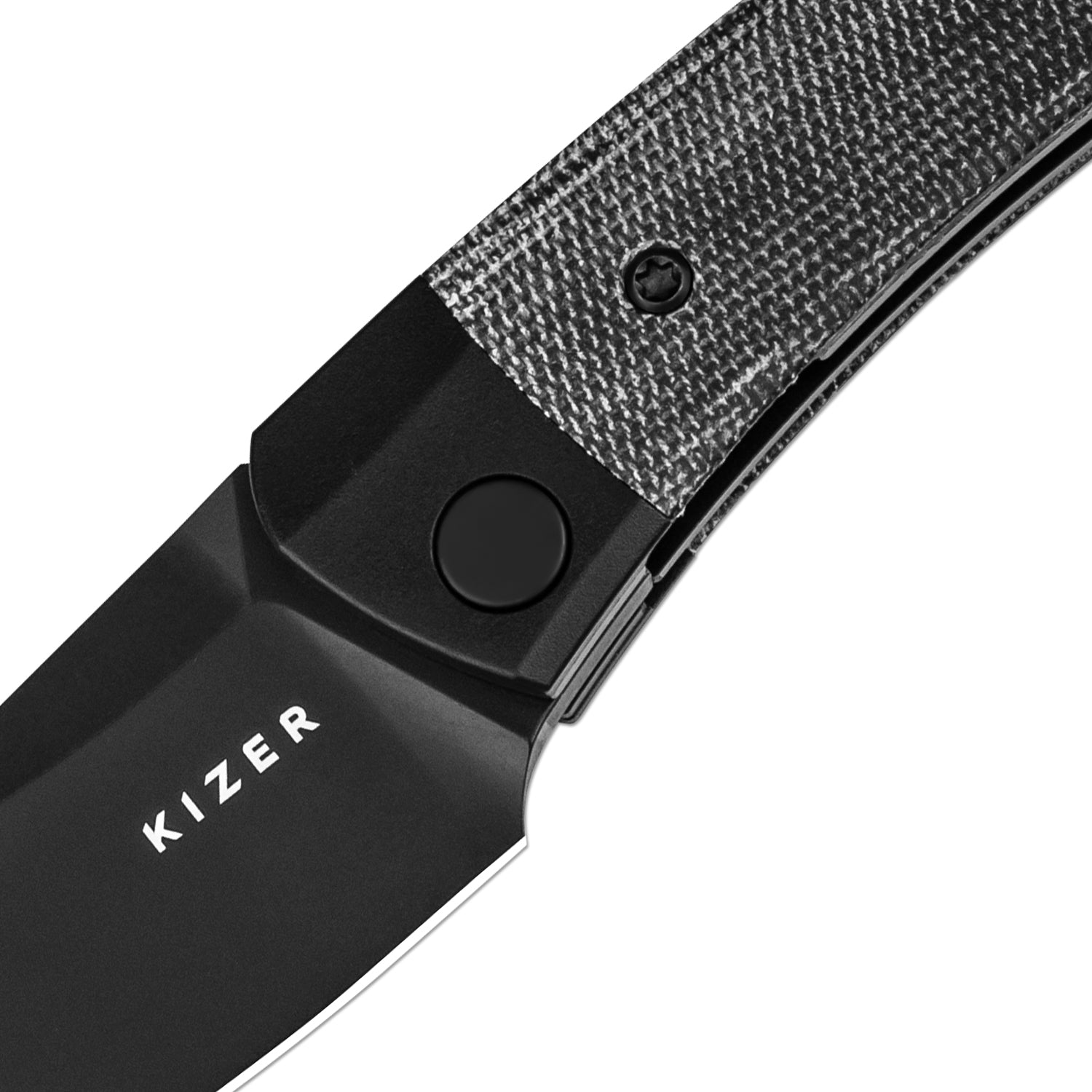 Mini Momo | 154CM | Aluminum+Micarta | KizerV™ 3663C2