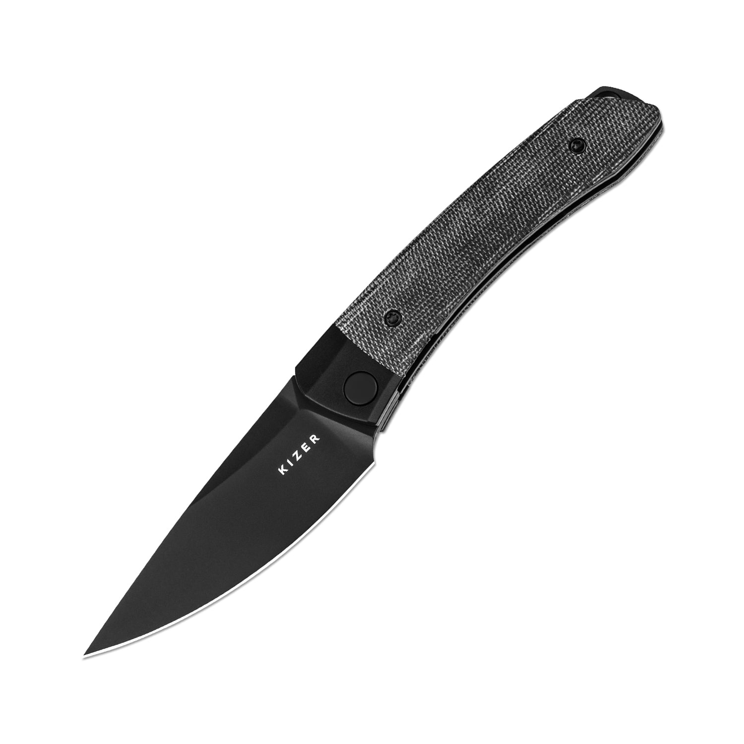 Mini Momo | 154CM | Aluminum+Micarta | KizerV™ 3663C2