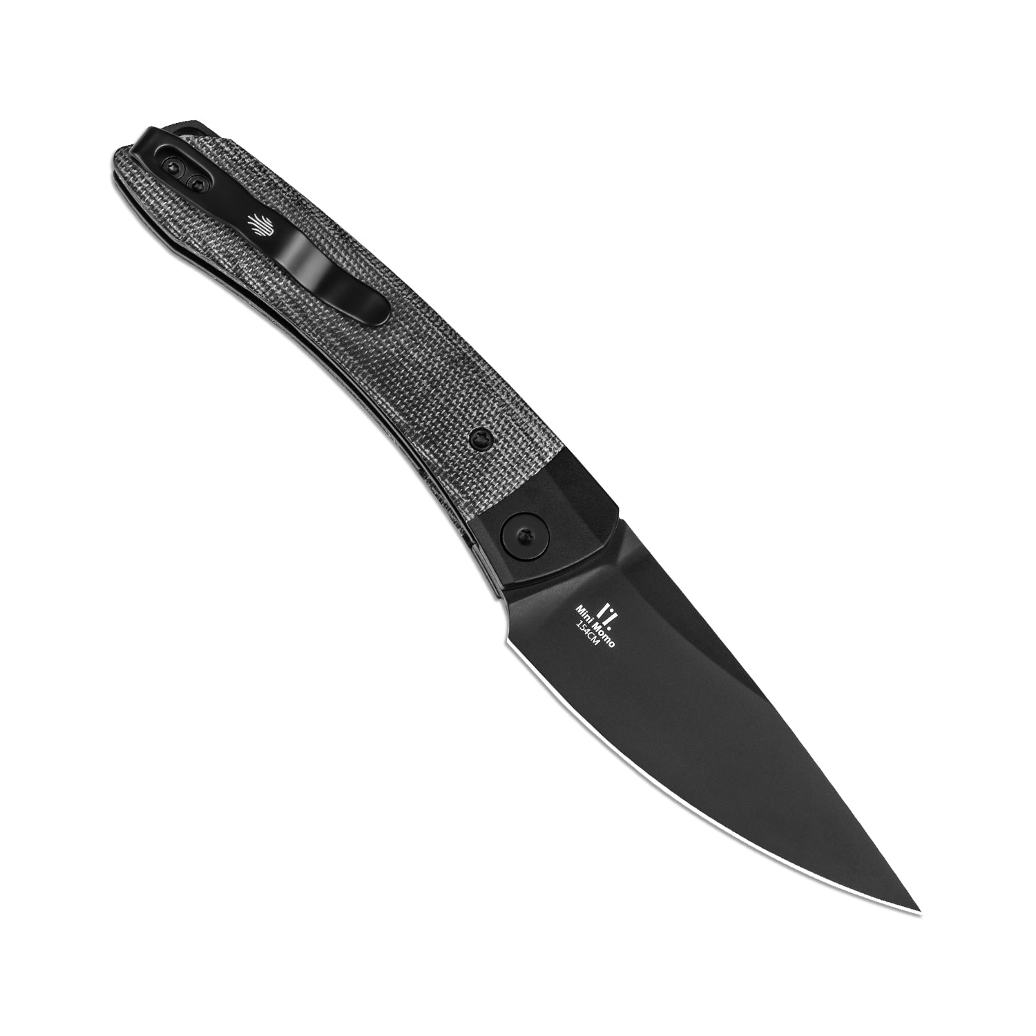 Mini Momo | 154CM | Aluminum+Micarta | KizerV™ 3663C2