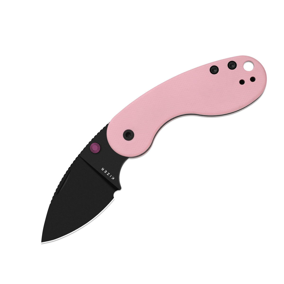 Microbe DSJ AirTi | Detent Slip Joint | Norplex UltreX™ G10 | 14C28N+Black PVD Coating | KizerV™ 2742DSJA1