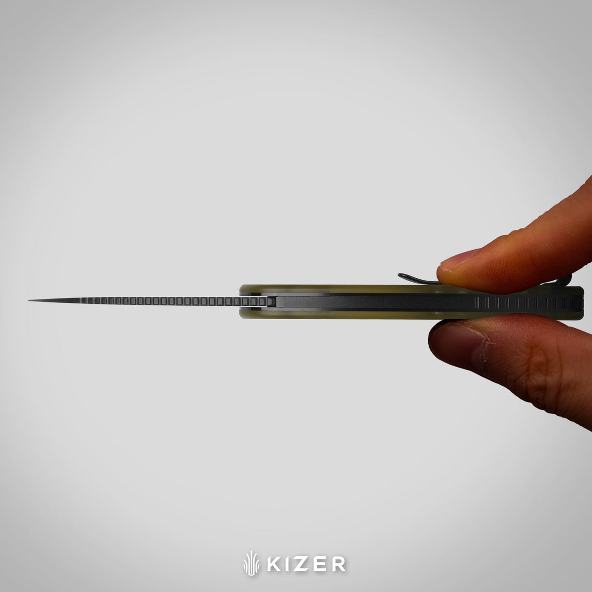 Microbe TSJ AirTi | KStop™ Slip joint | PEI | 14C28N+Black PVD Coating | KizerV™ 2742TSJA1